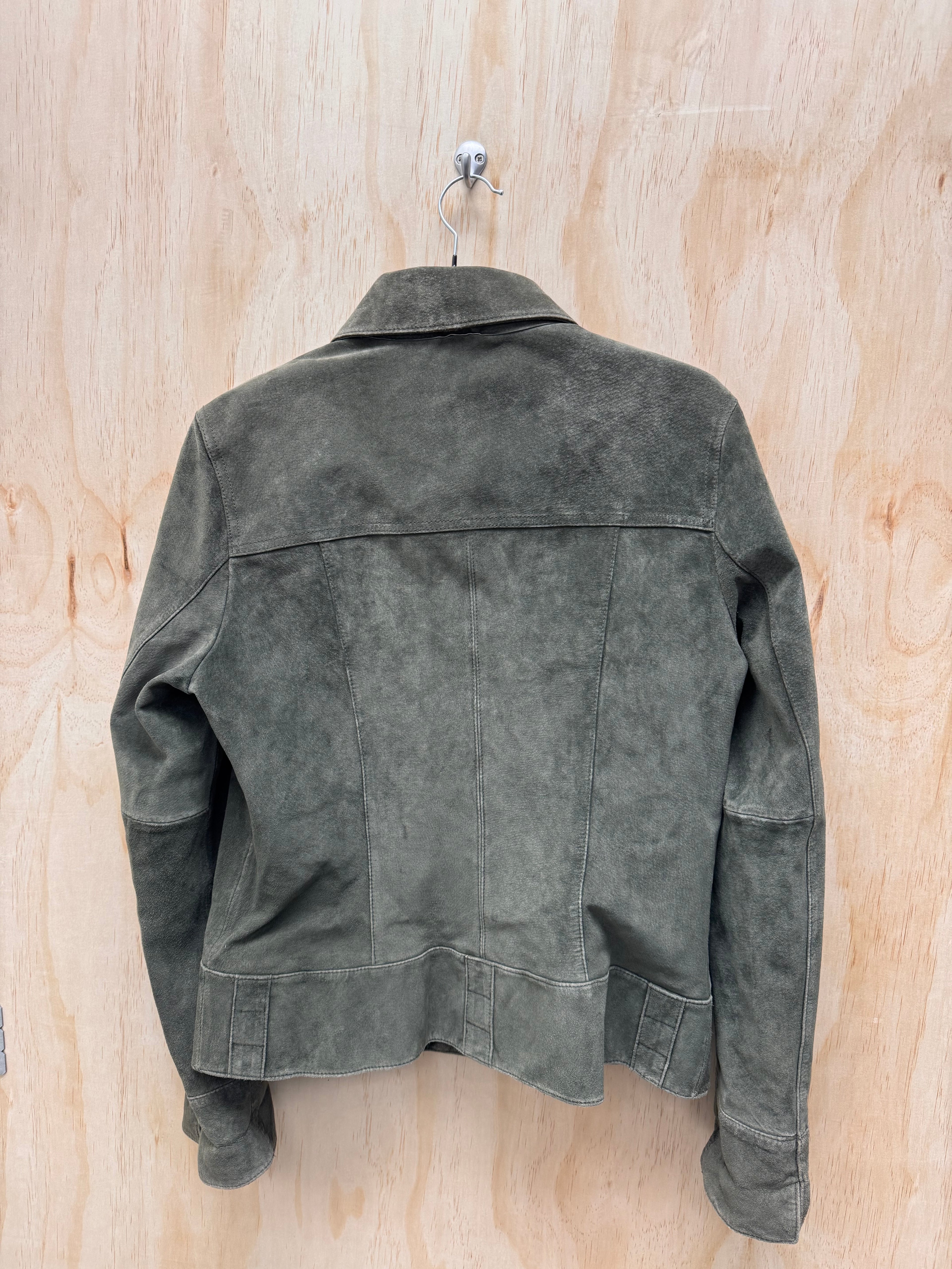 Suede Bomber Jacket - BiBA + pariscop - EU40