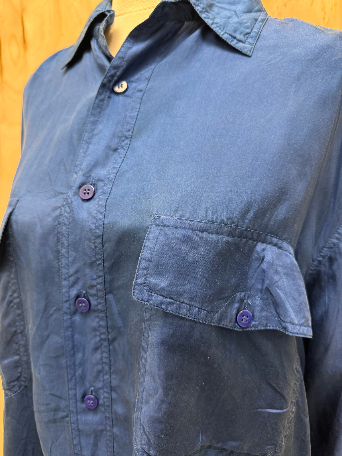 Silk Blouse - Pure Silk - Small