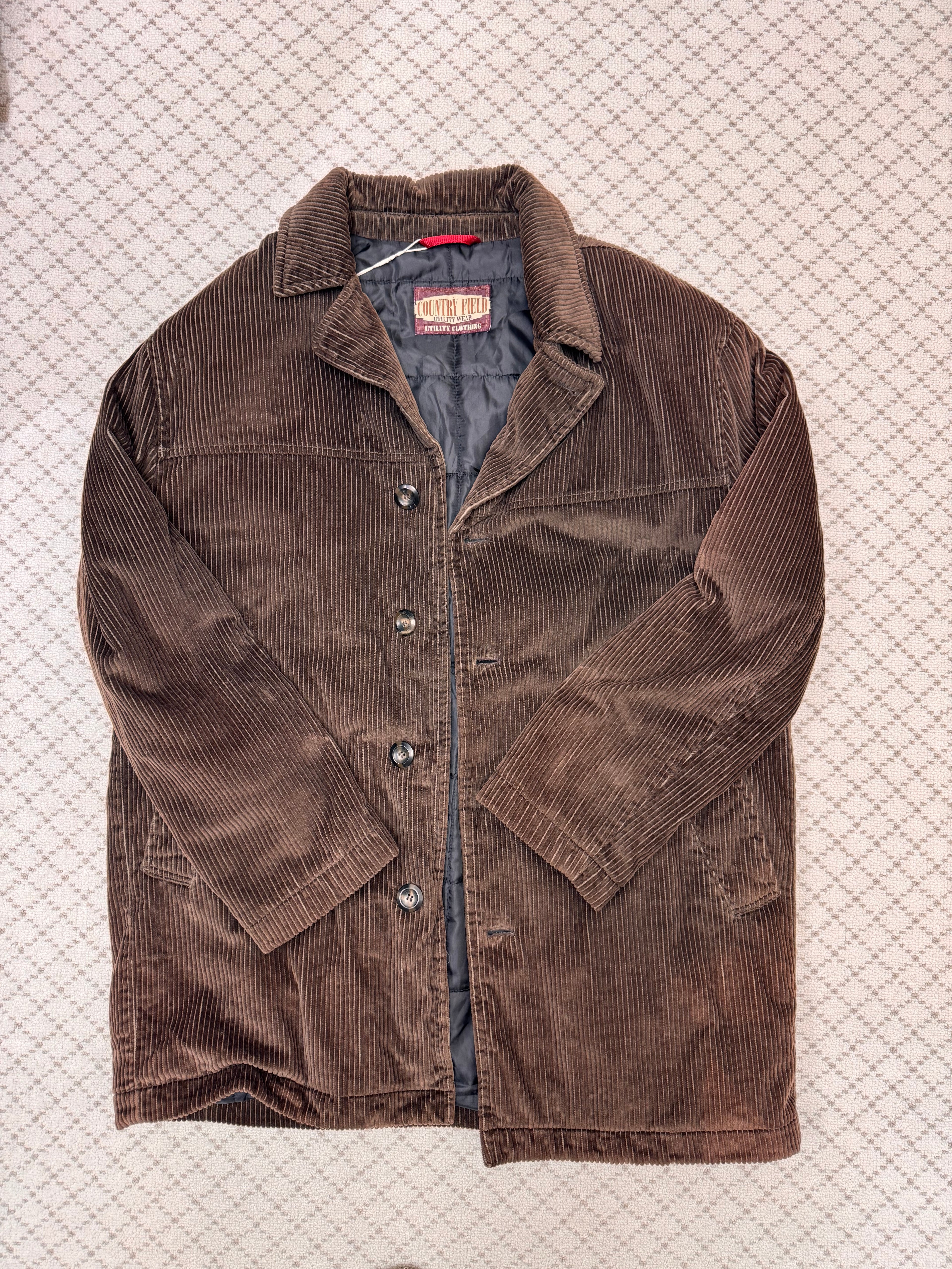 Padded Corduroy Jacket - Country Field - EU52