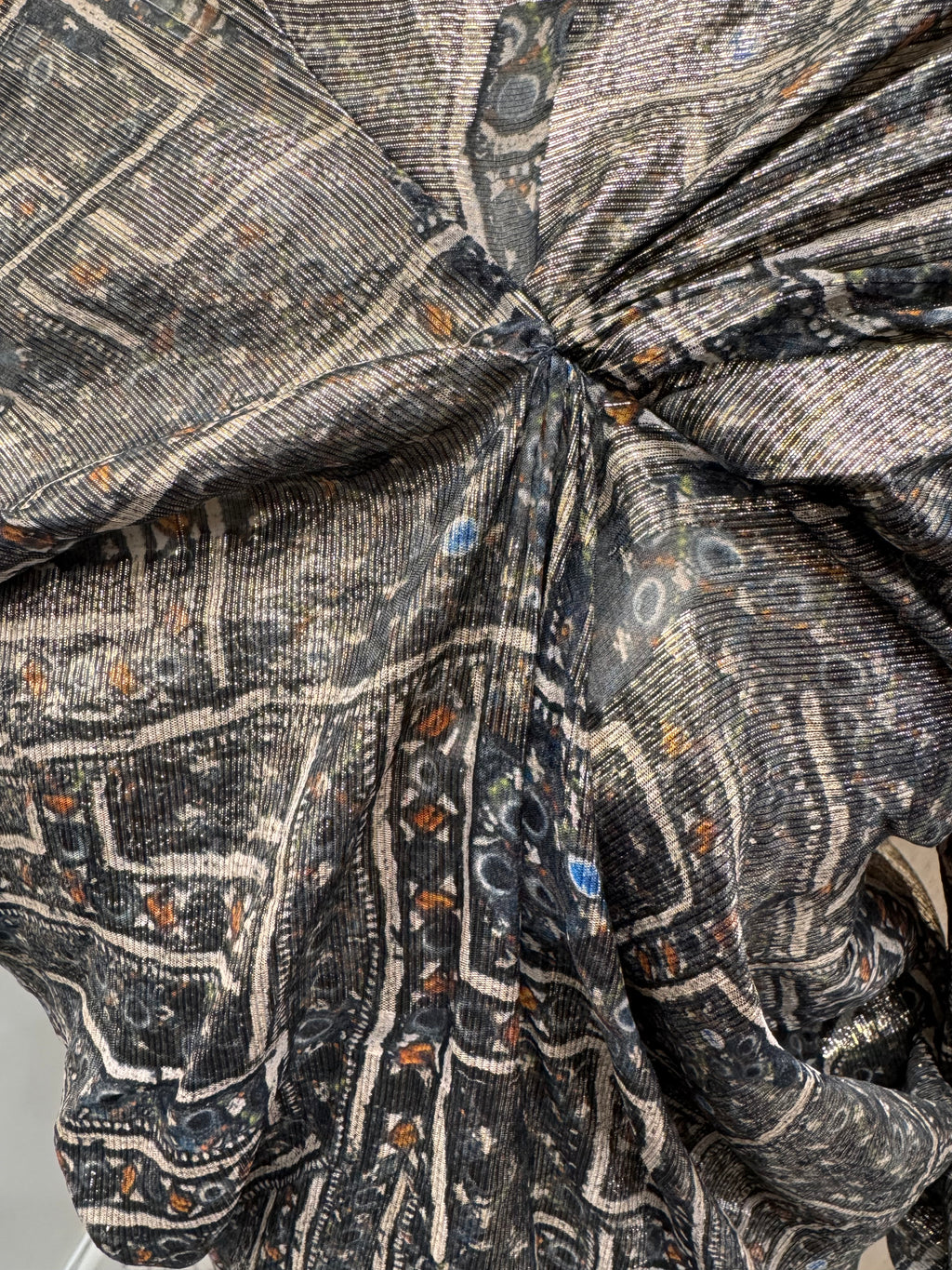 Gold Detail Dress - Isabel Marant H&M - EU40