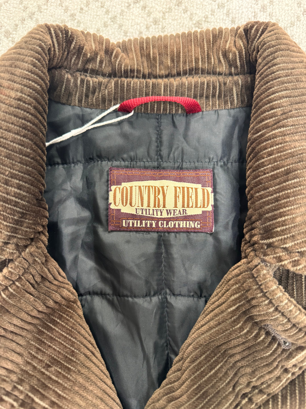 Padded Corduroy Jacket - Country Field - EU52