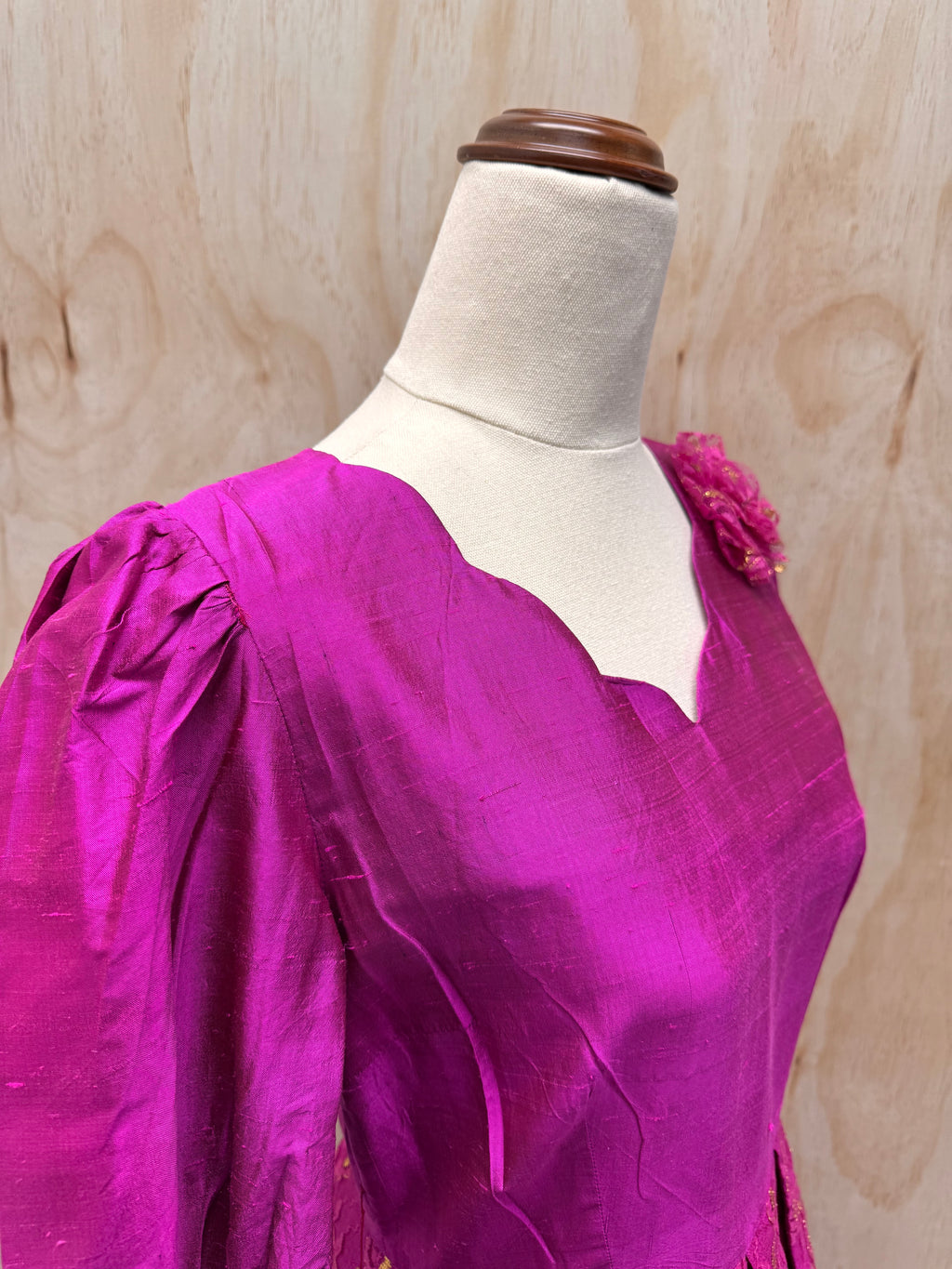 80s dress pink