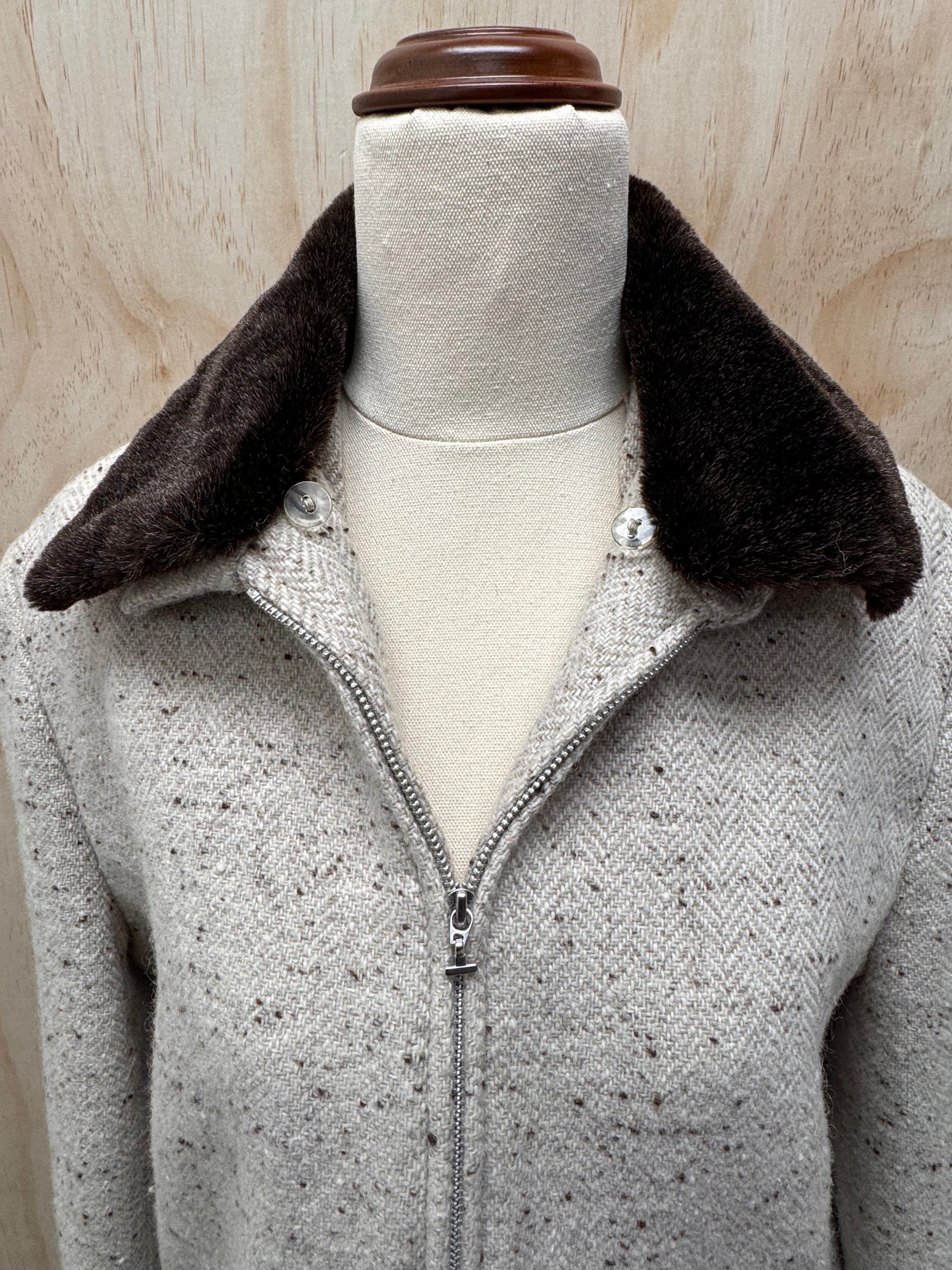 Wool mix Jacket - Authentic Clothing Company - UK16
