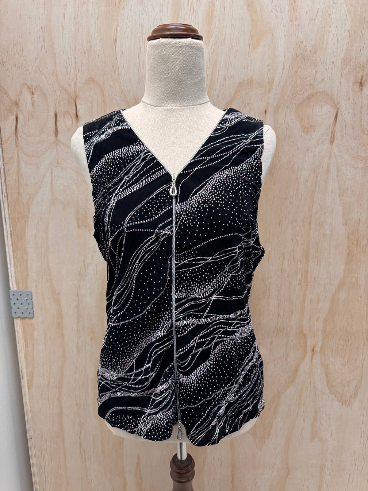 Sparkle Zip-up - Lisa Tossa - XL