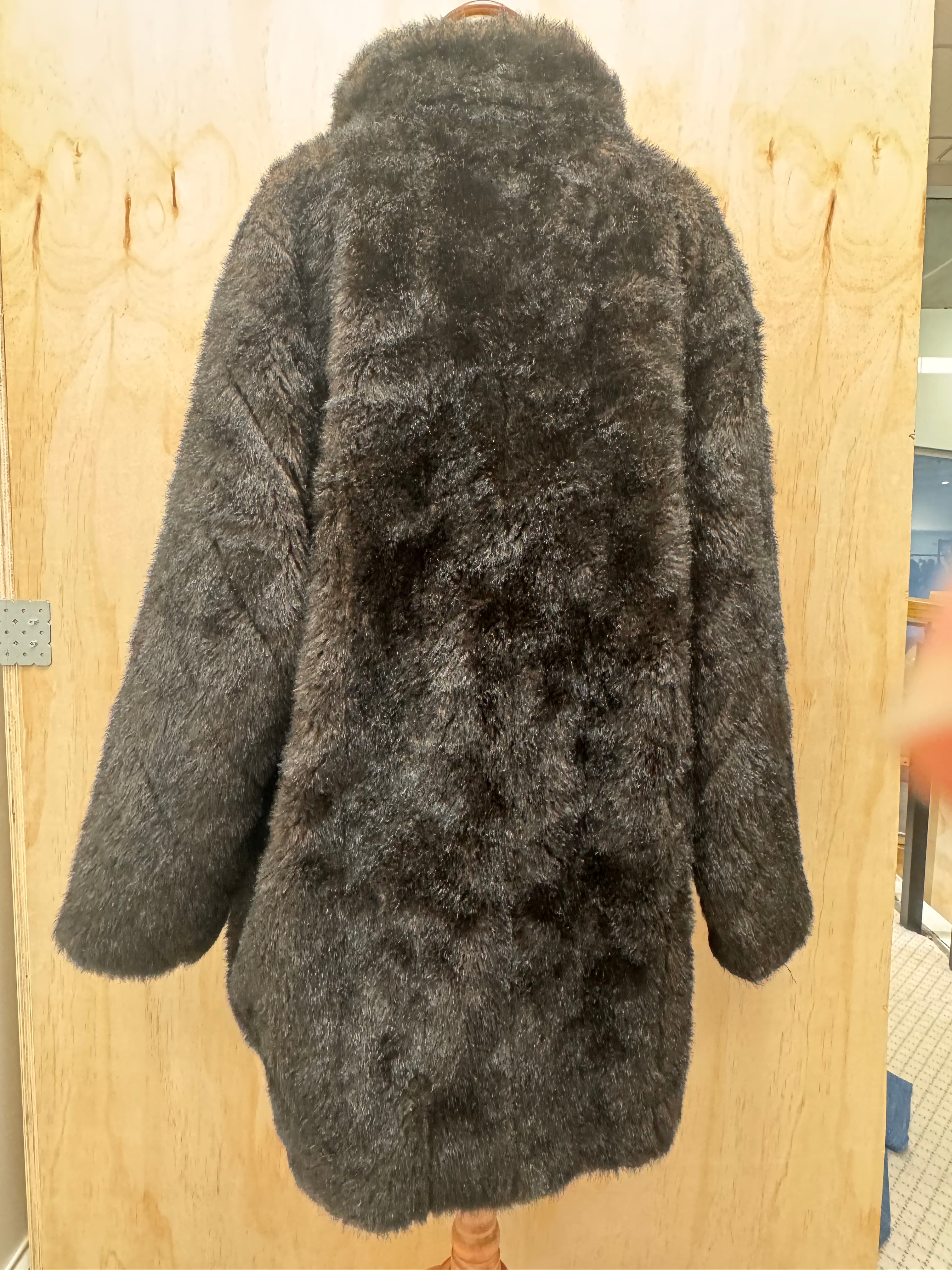 Faux Fur Jacket - No Brand - French XL