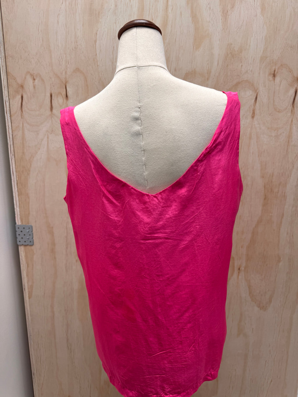 Silk Singlet top - Compagnie internationale - Medium