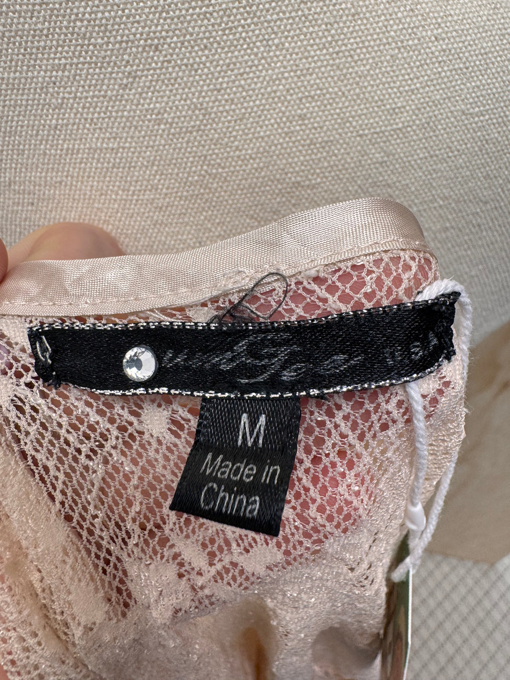 Pink lace top - UmGee - Medium