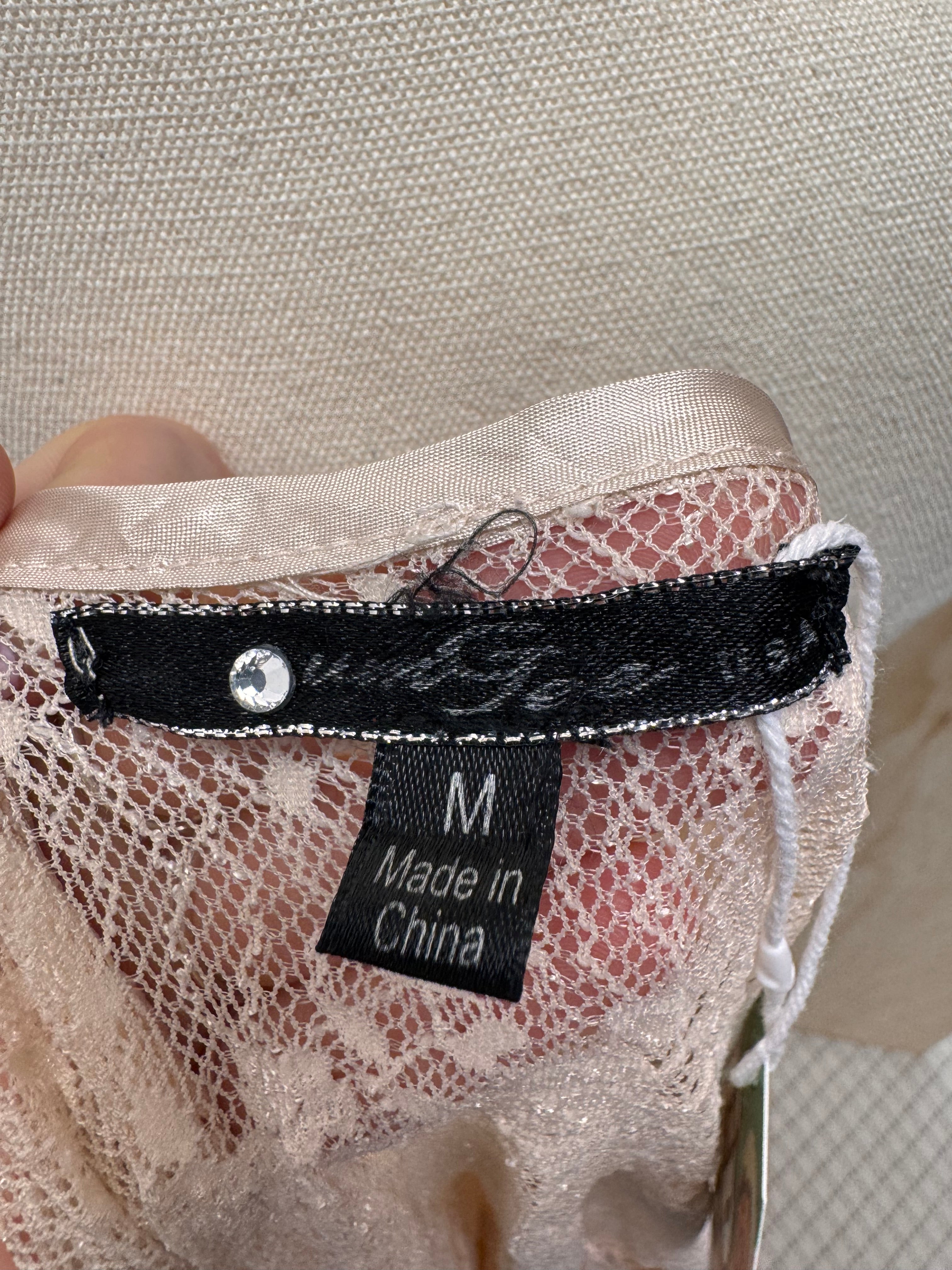 Pink lace top - UmGee - Medium