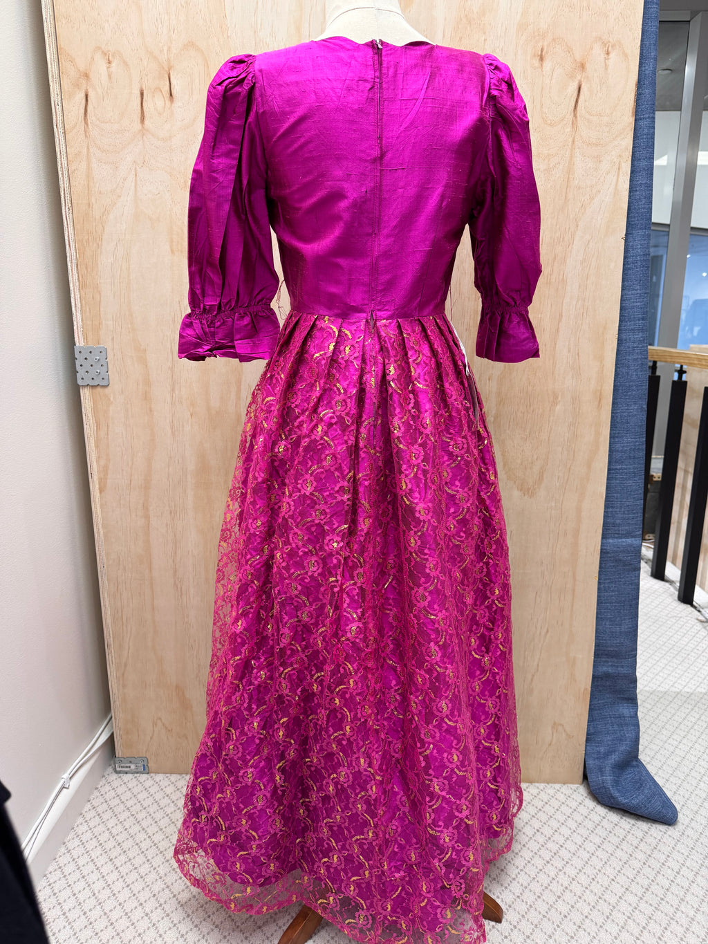 80s dress pink