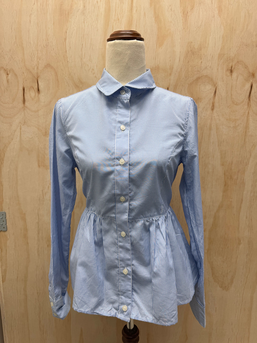 Blue Stripe Blouse - OZOC - EU38