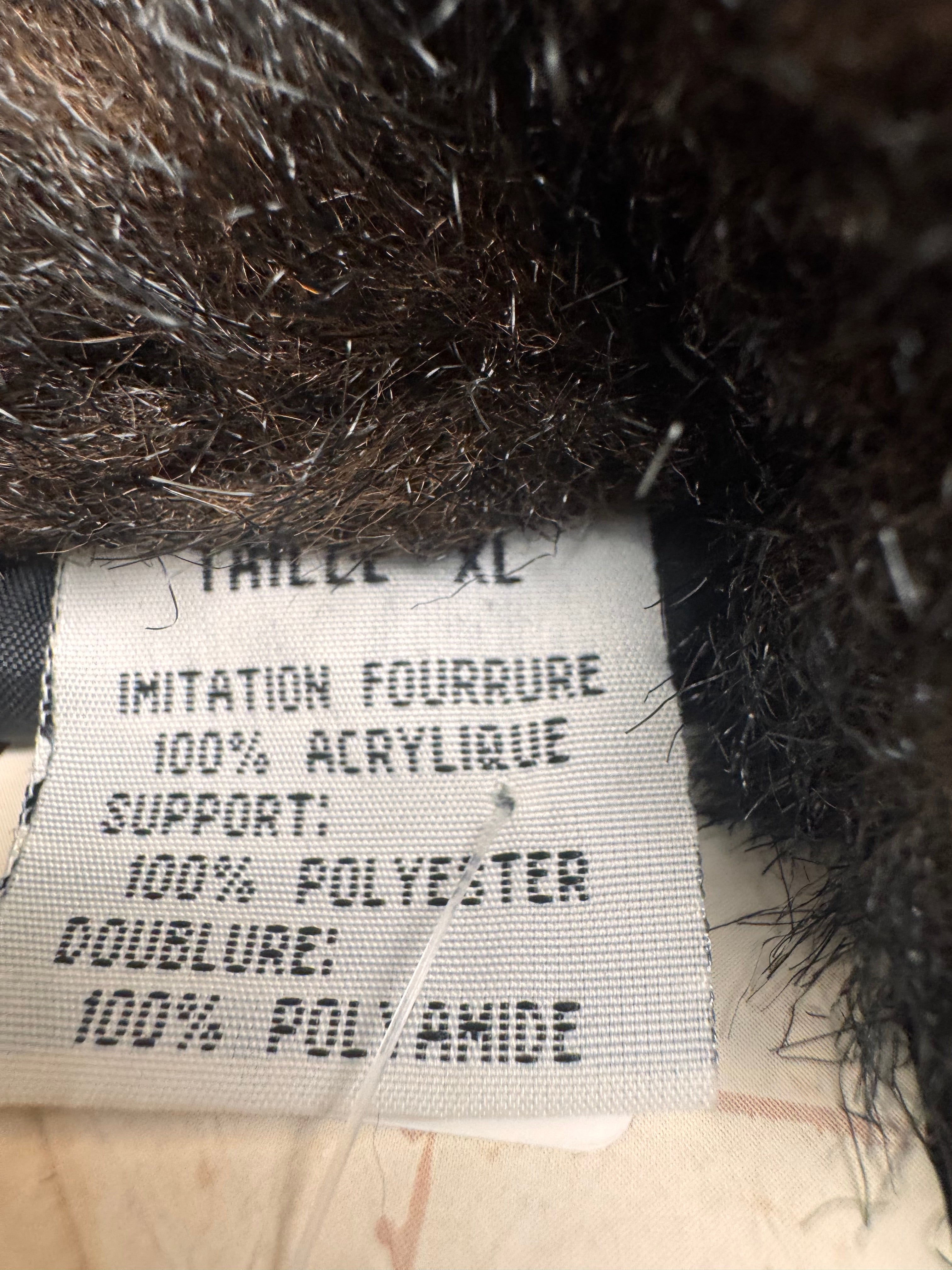 Faux Fur Jacket - No Brand - French XL