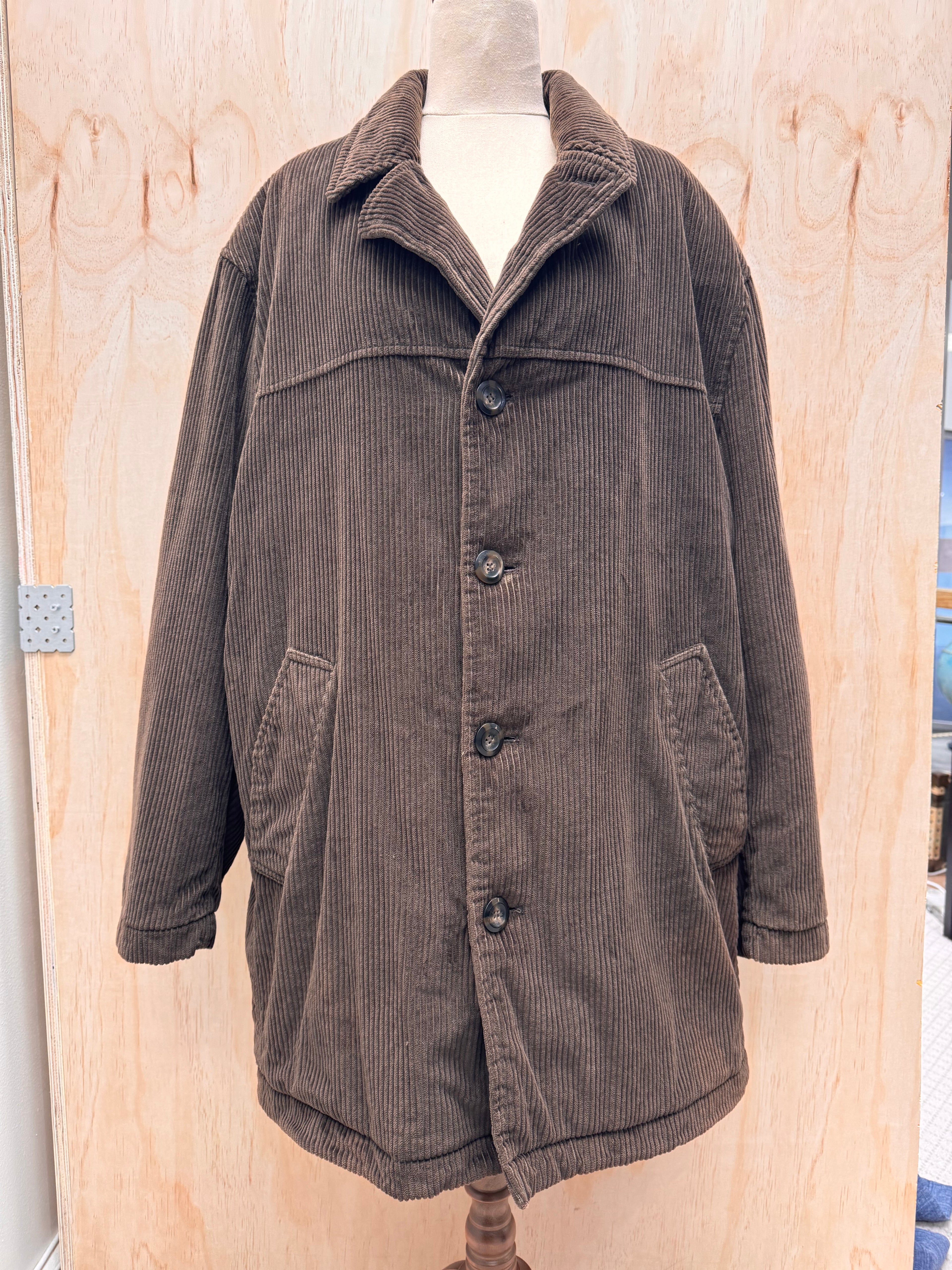Padded Corduroy Jacket - Country Field - EU52