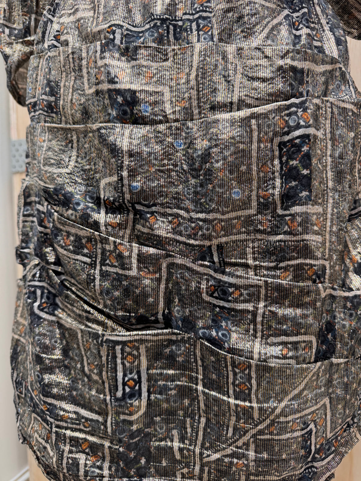 Gold Detail Dress - Isabel Marant H&M - EU40