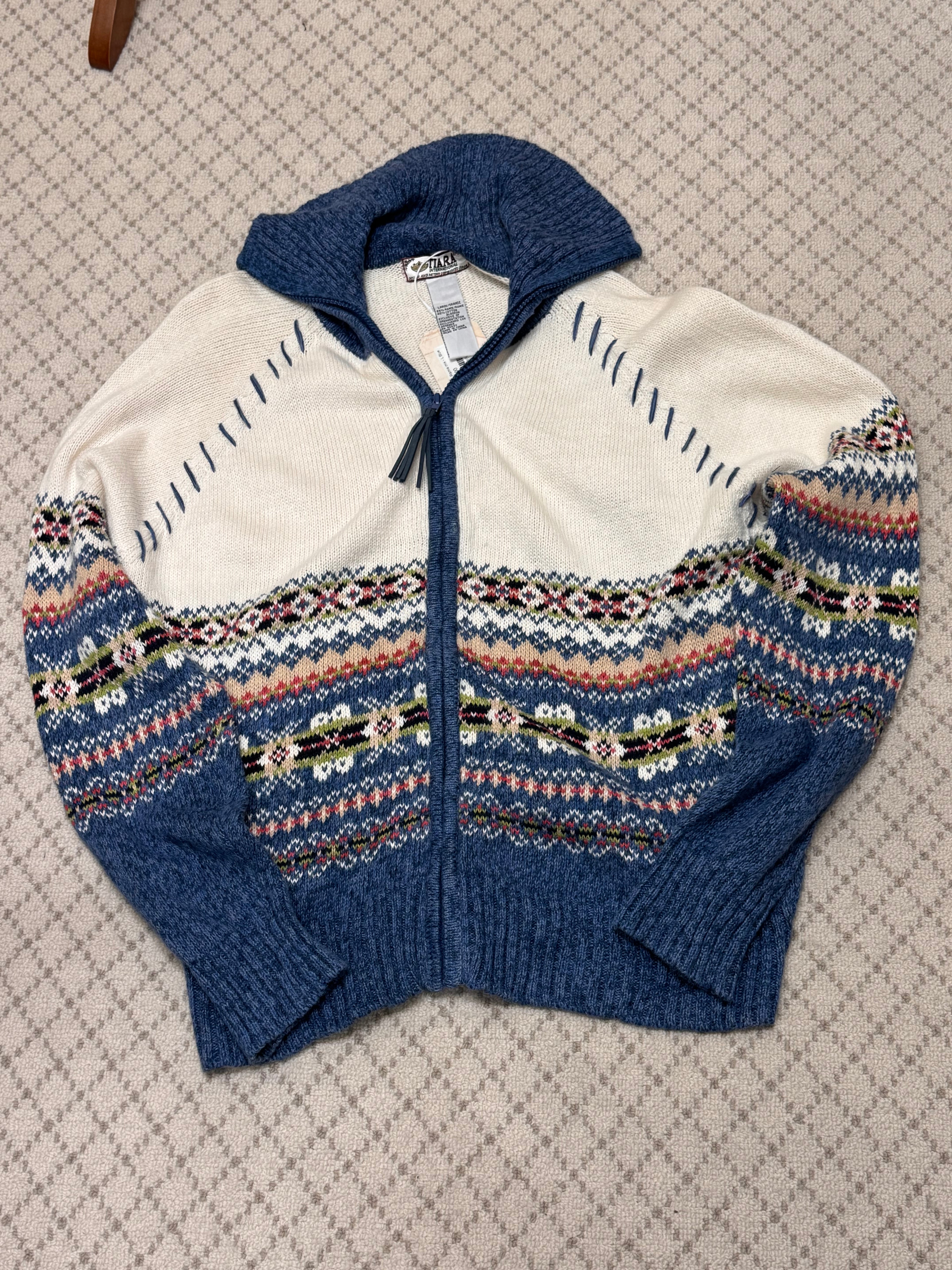 Tiara International - Ramie mix - L Blue