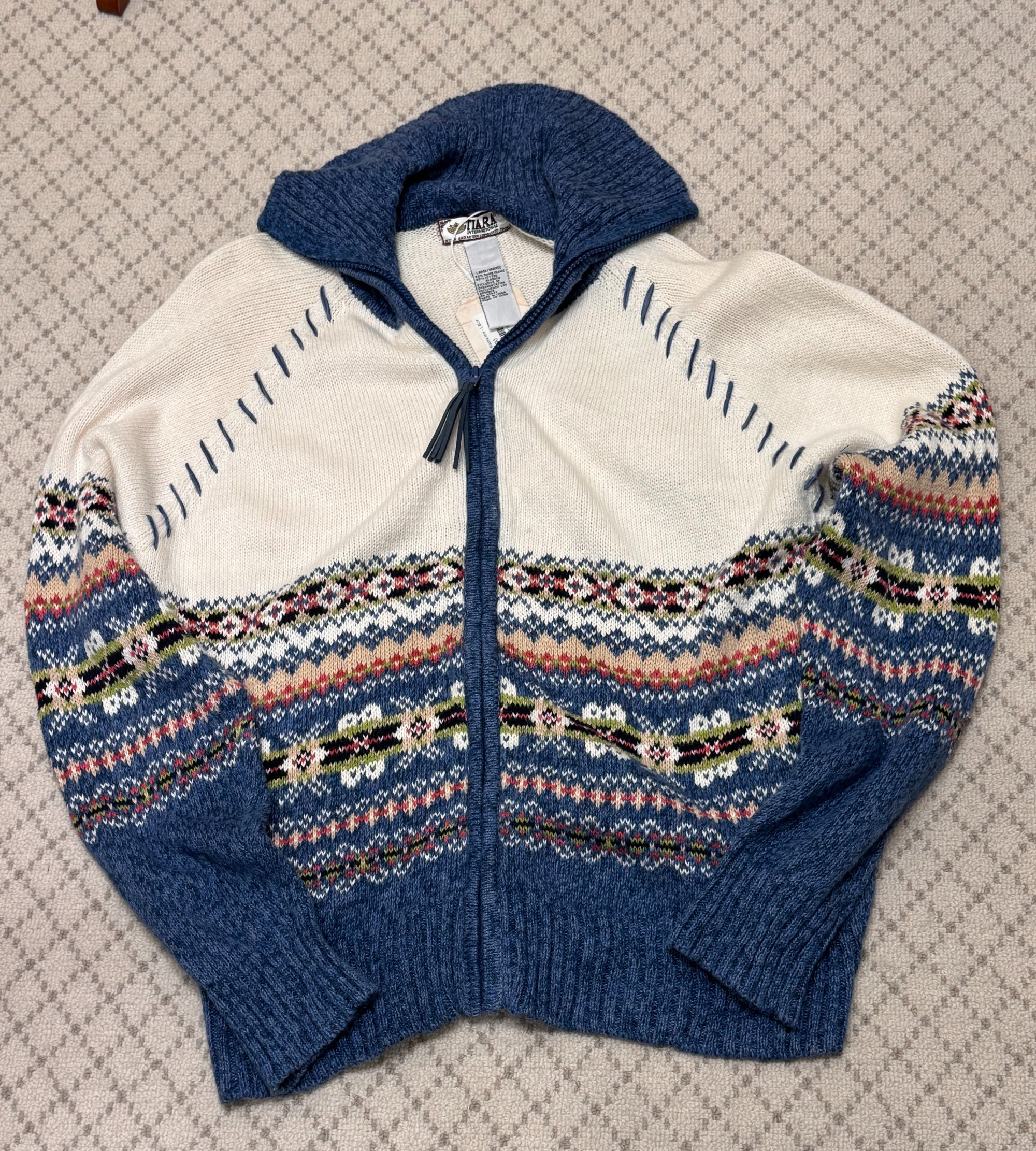 Tiara International - Ramie mix - L Blue