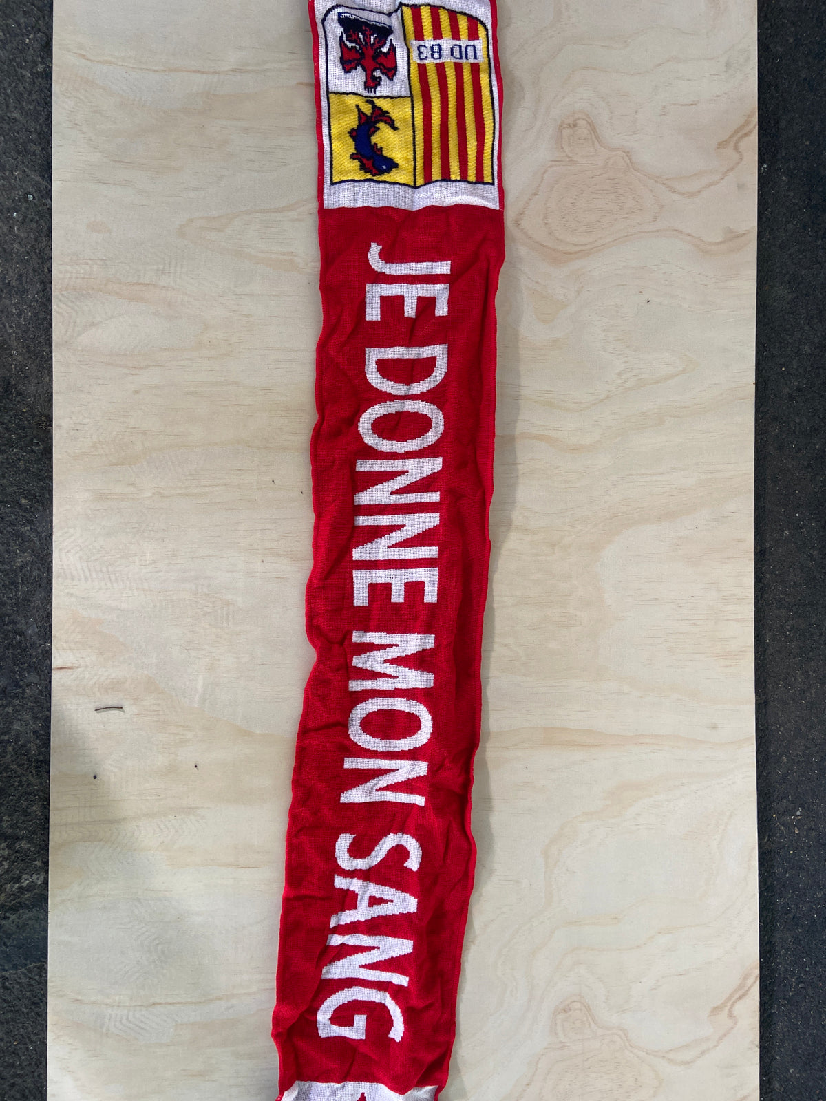 Sports Scarf - Je Donne Mon Sang