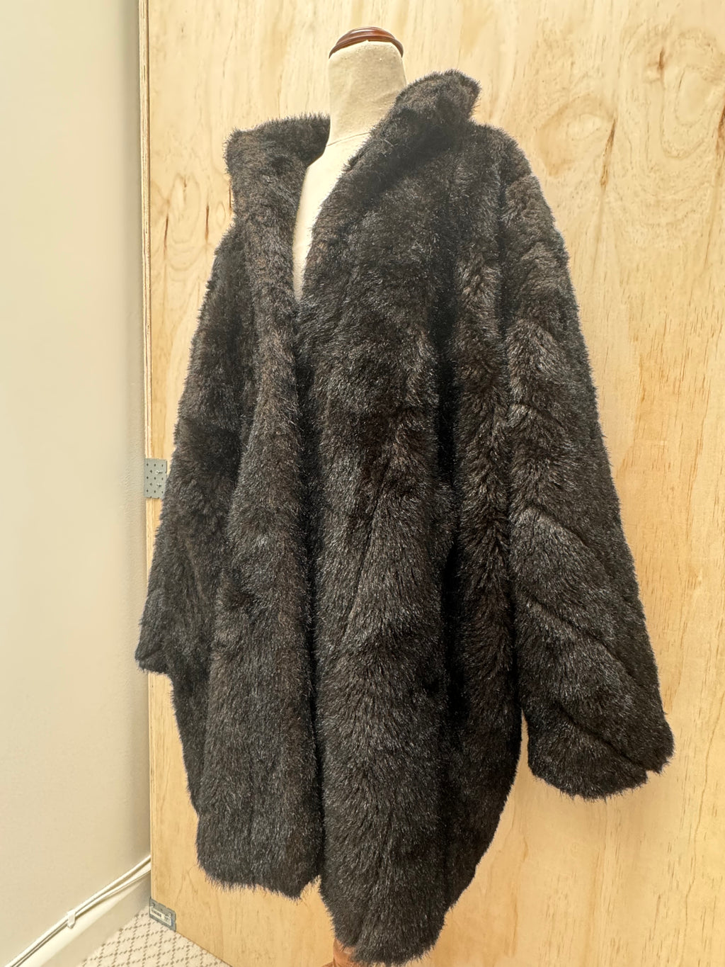Faux Fur Jacket - No Brand - French XL