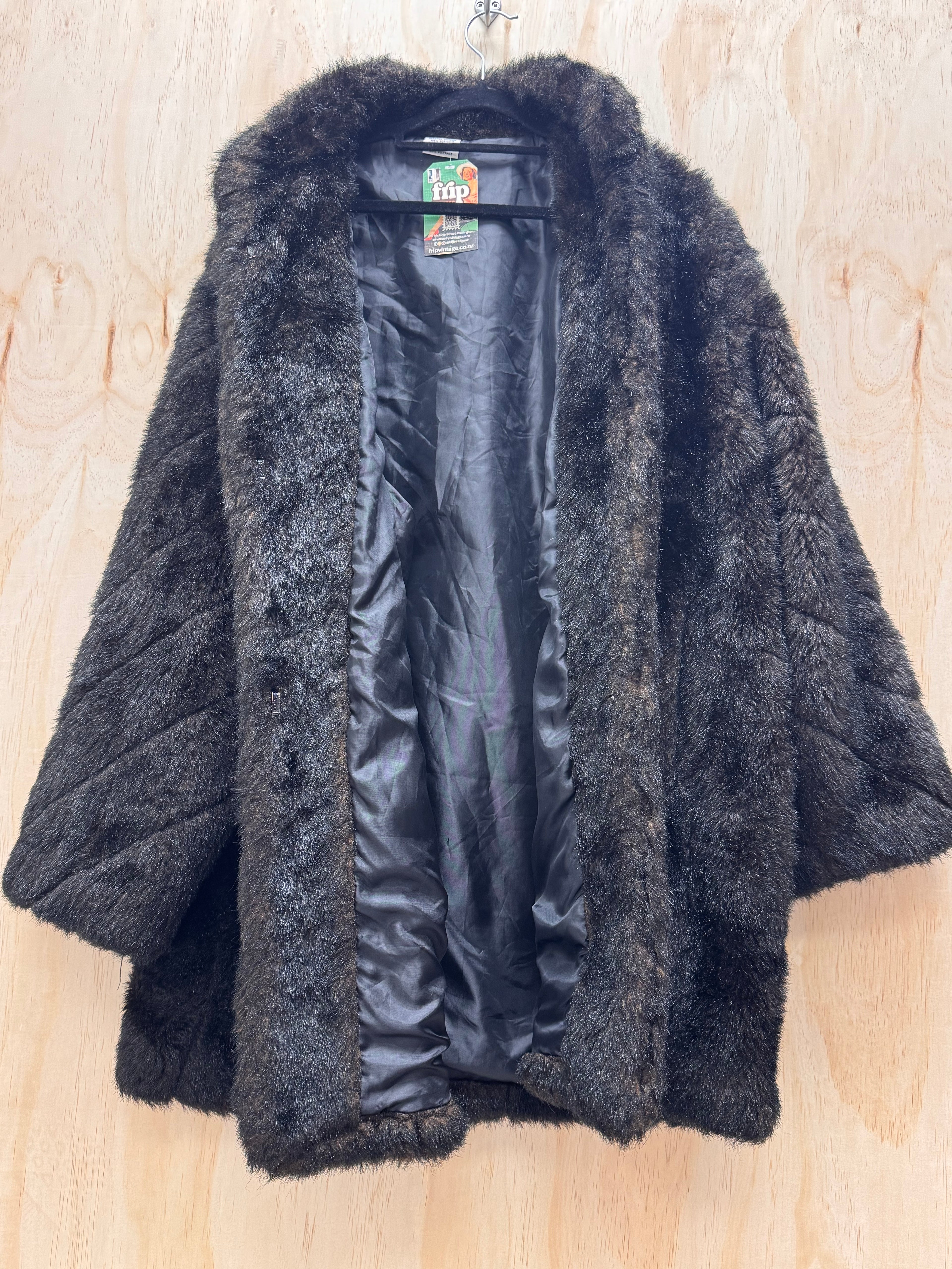 Faux Fur Jacket - No Brand - French XL