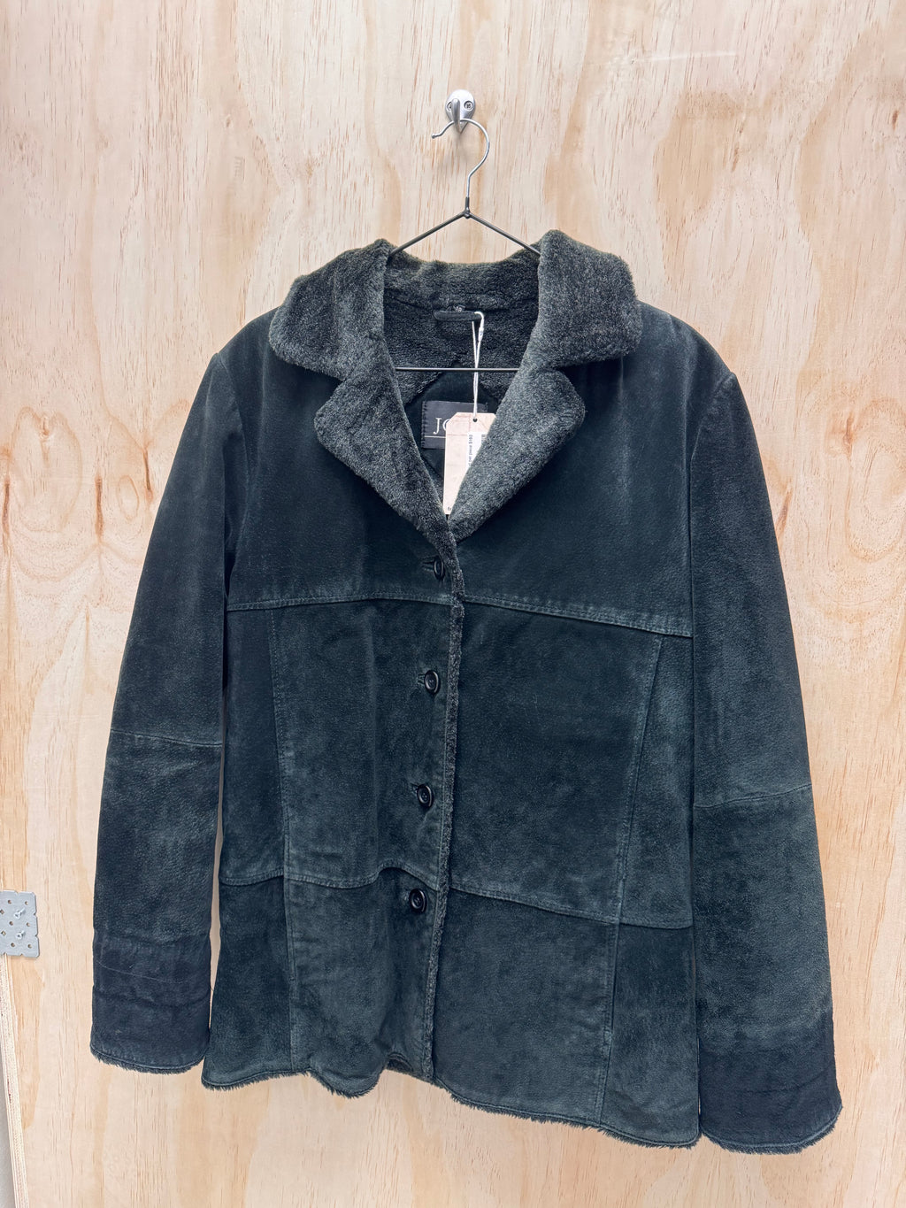 Fur lined Suede Jacket - Joy - EU38