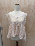 Pink lace top - UmGee - Medium