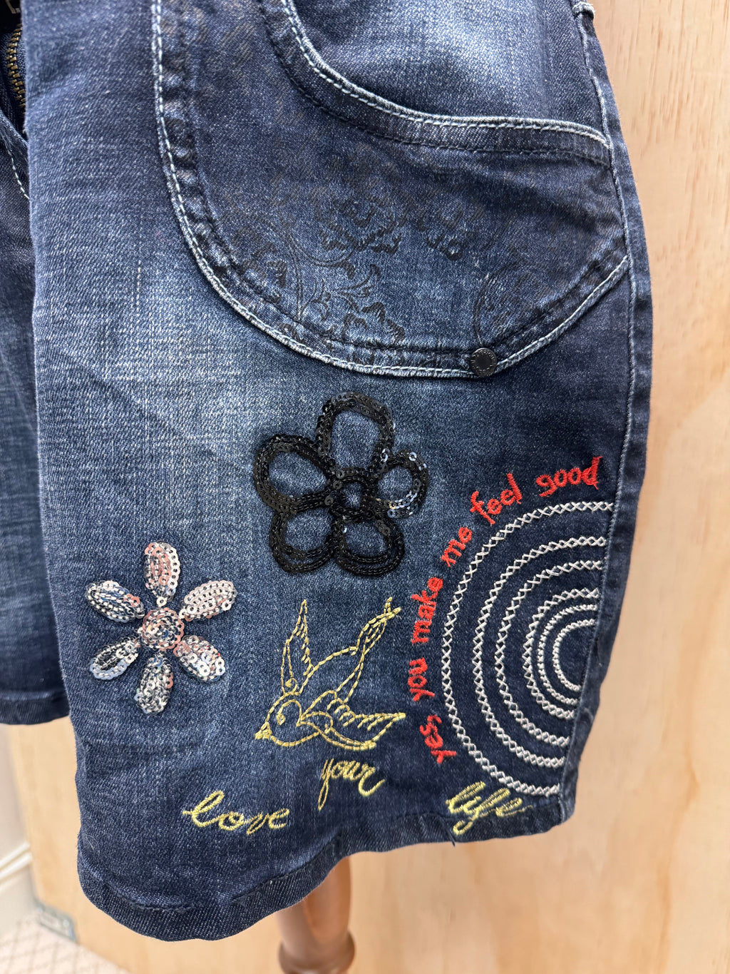 Denim Button-up Dress - Desigual - Small