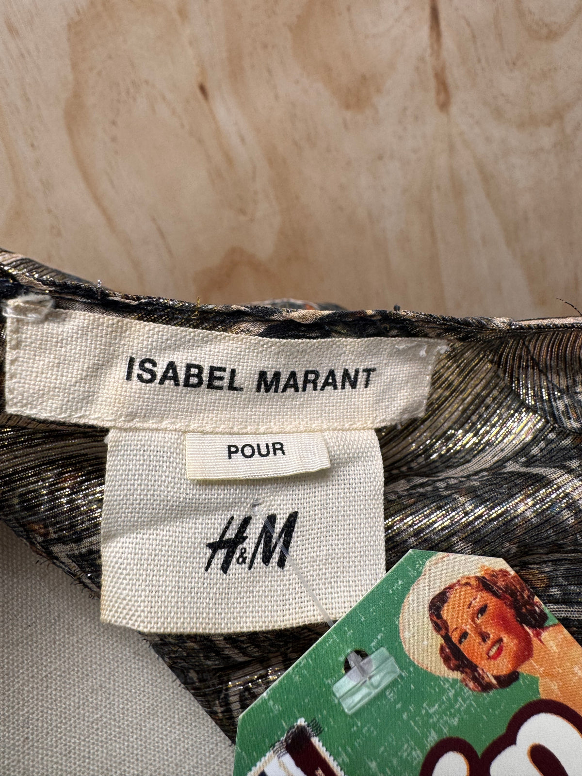 Gold Detail Dress - Isabel Marant H&M - EU40