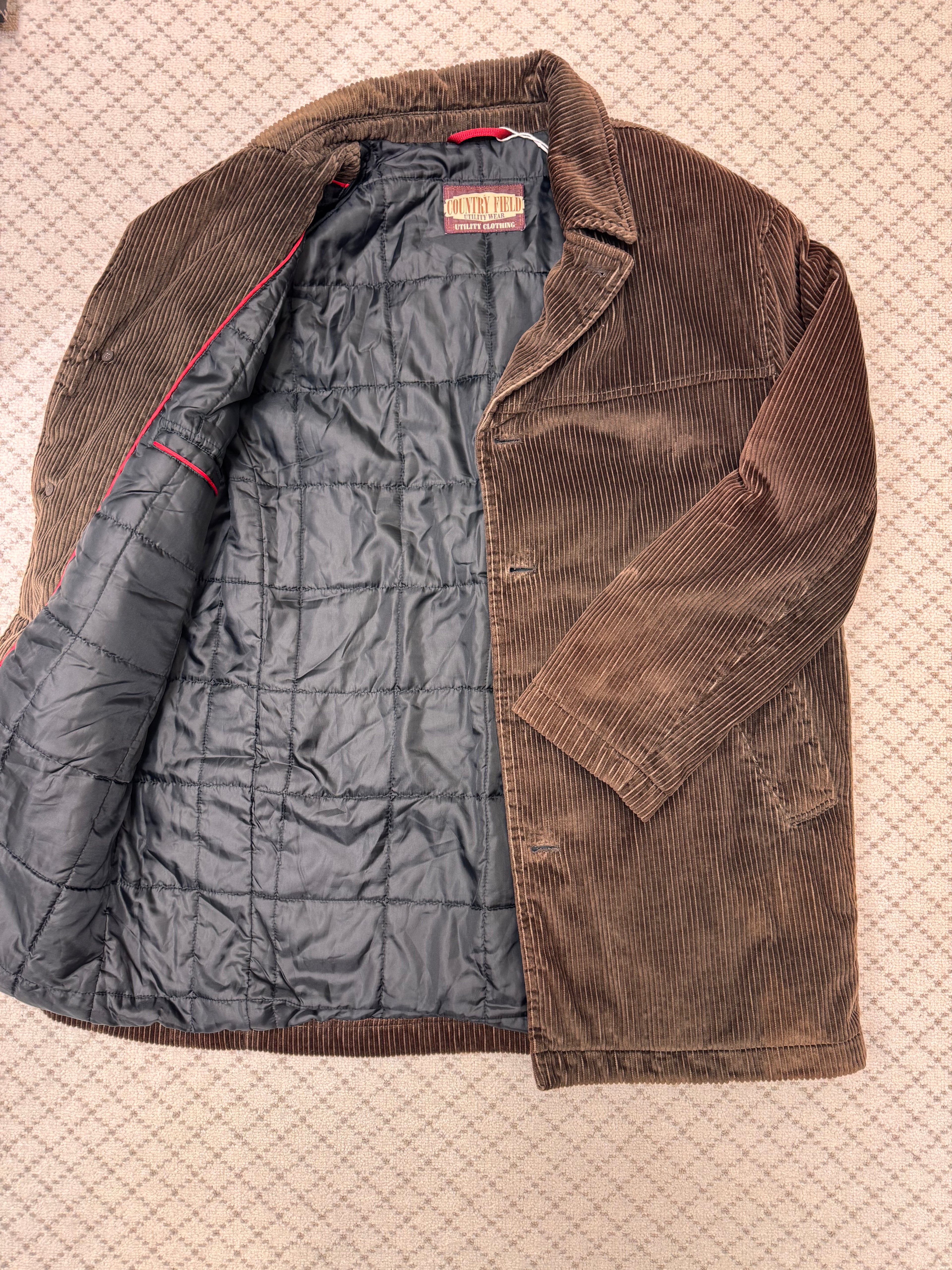 Padded Corduroy Jacket - Country Field - EU52