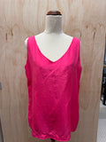 Silk Singlet top - Compagnie internationale - Medium