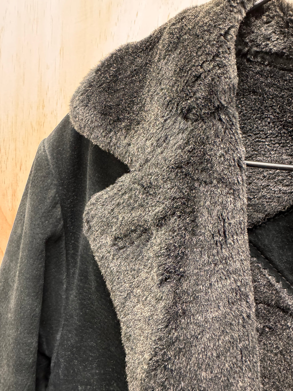 Fur lined Suede Jacket - Joy - EU38