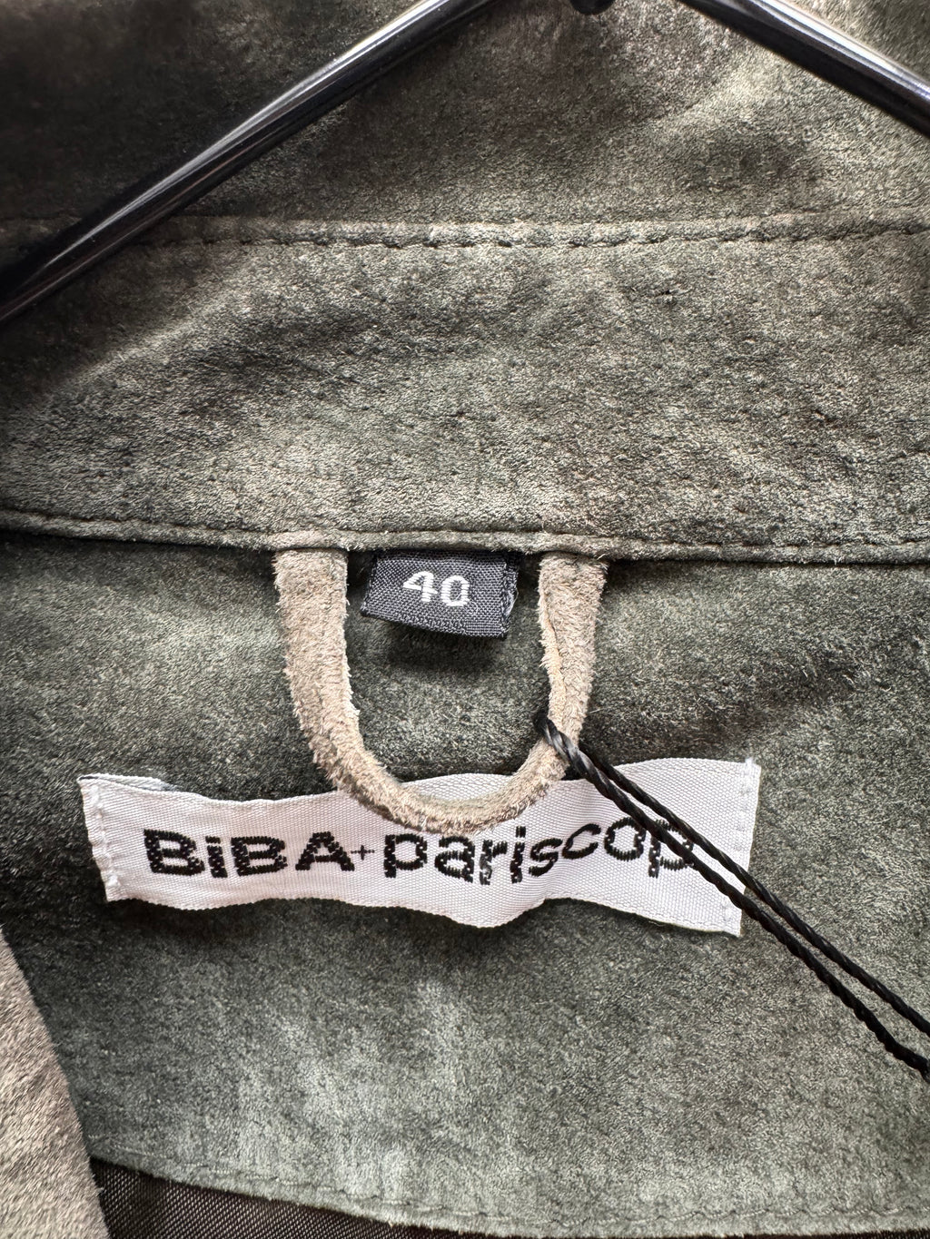 Suede Bomber Jacket - BiBA + pariscop - EU40