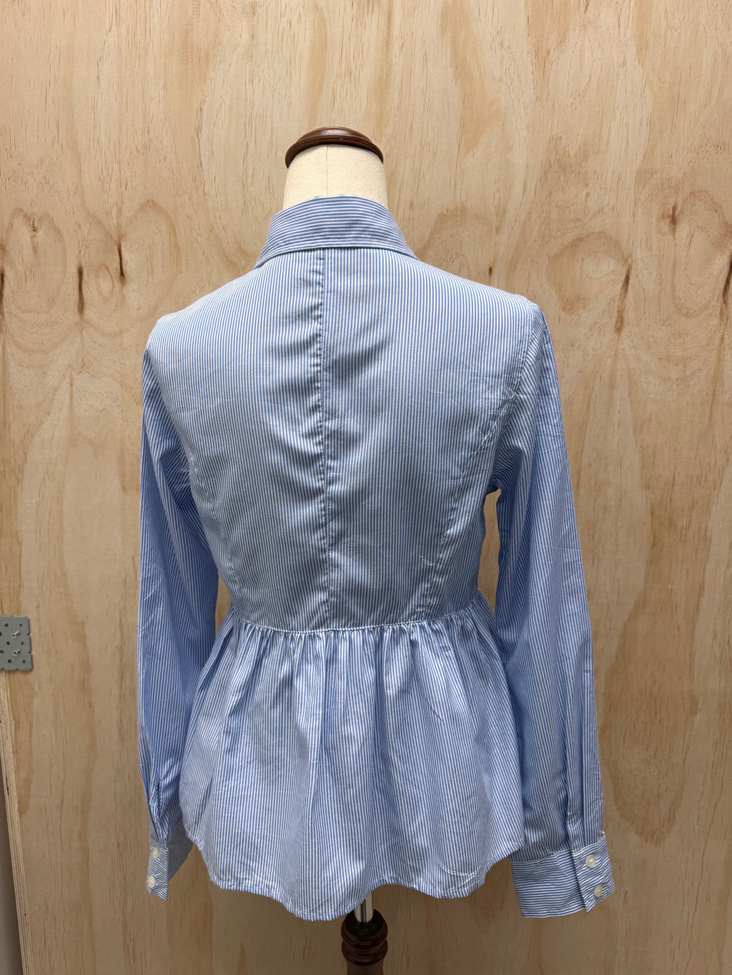 Blue Stripe Blouse - OZOC - EU38