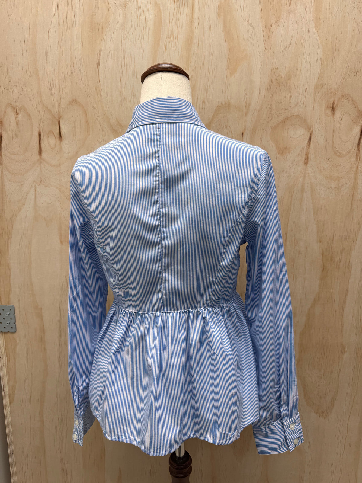 Blue Stripe Blouse - OZOC - EU38