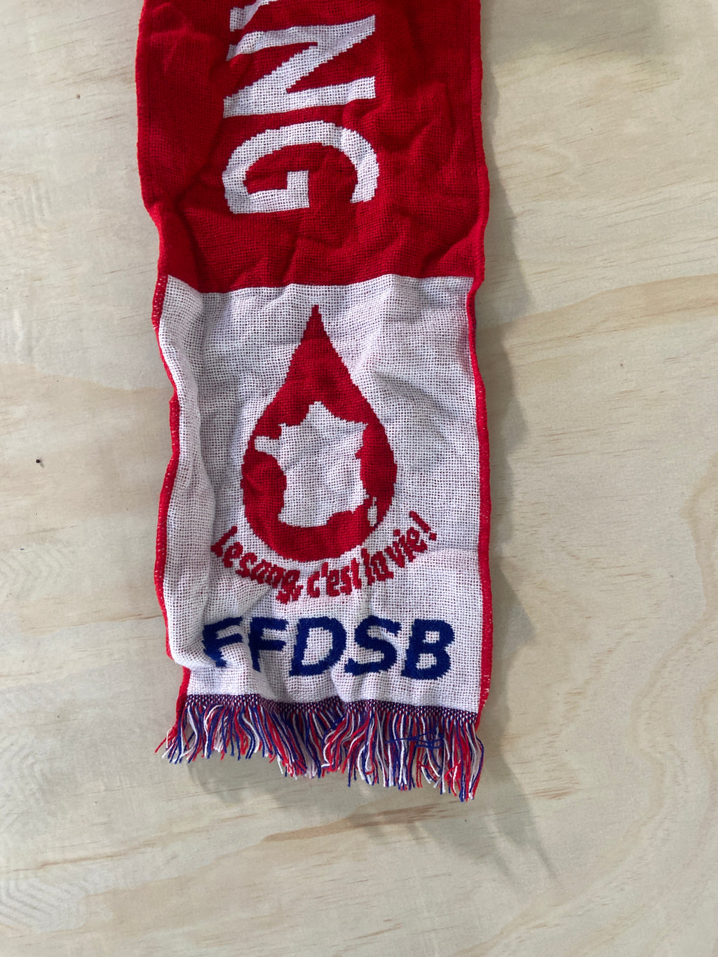 Sports Scarf - Je Donne Mon Sang