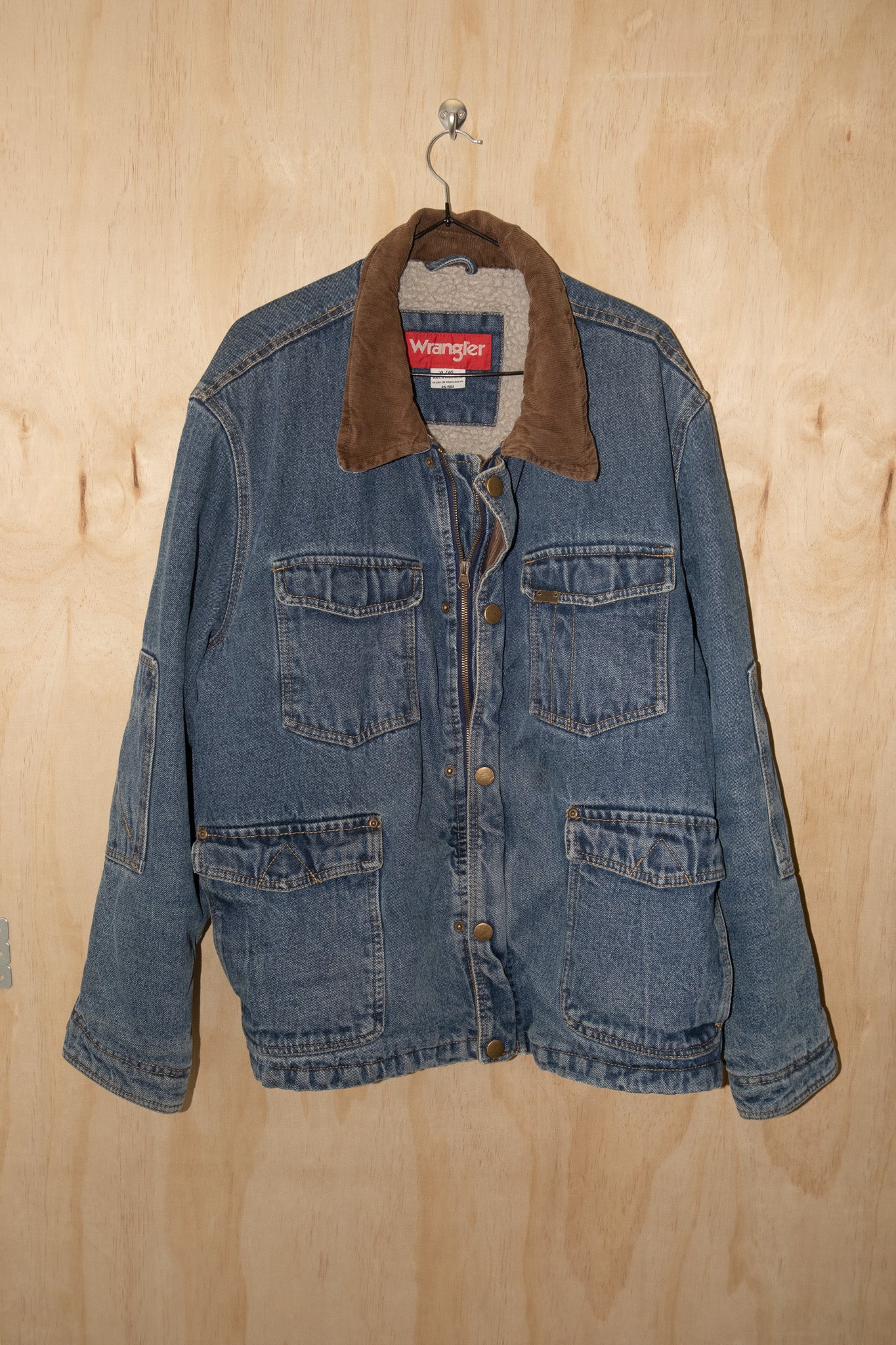 Wrangler Sherpa Cordroy Collar XL