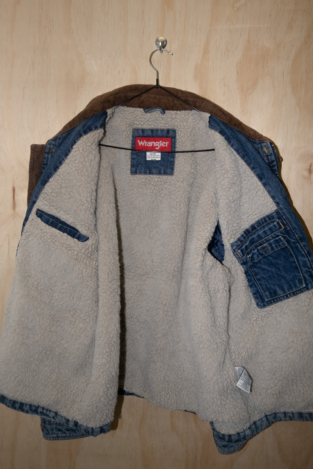 Wrangler Sherpa Cordroy Collar XL