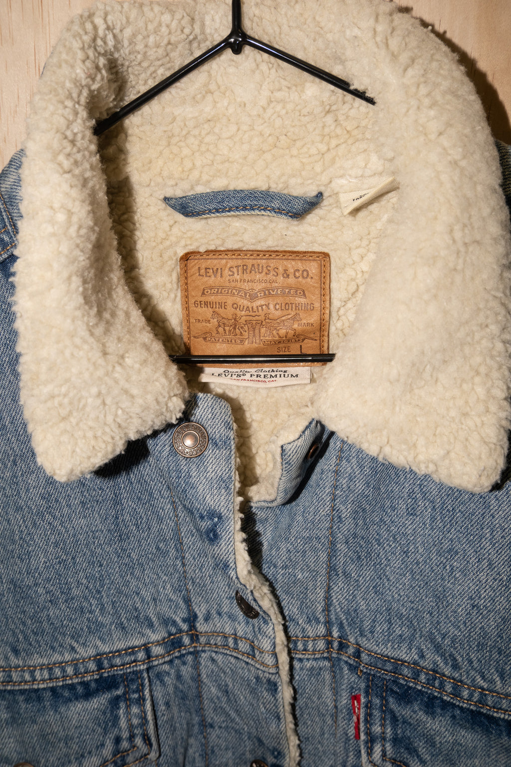 Levis Sherpa Jacket XXL priced per piece