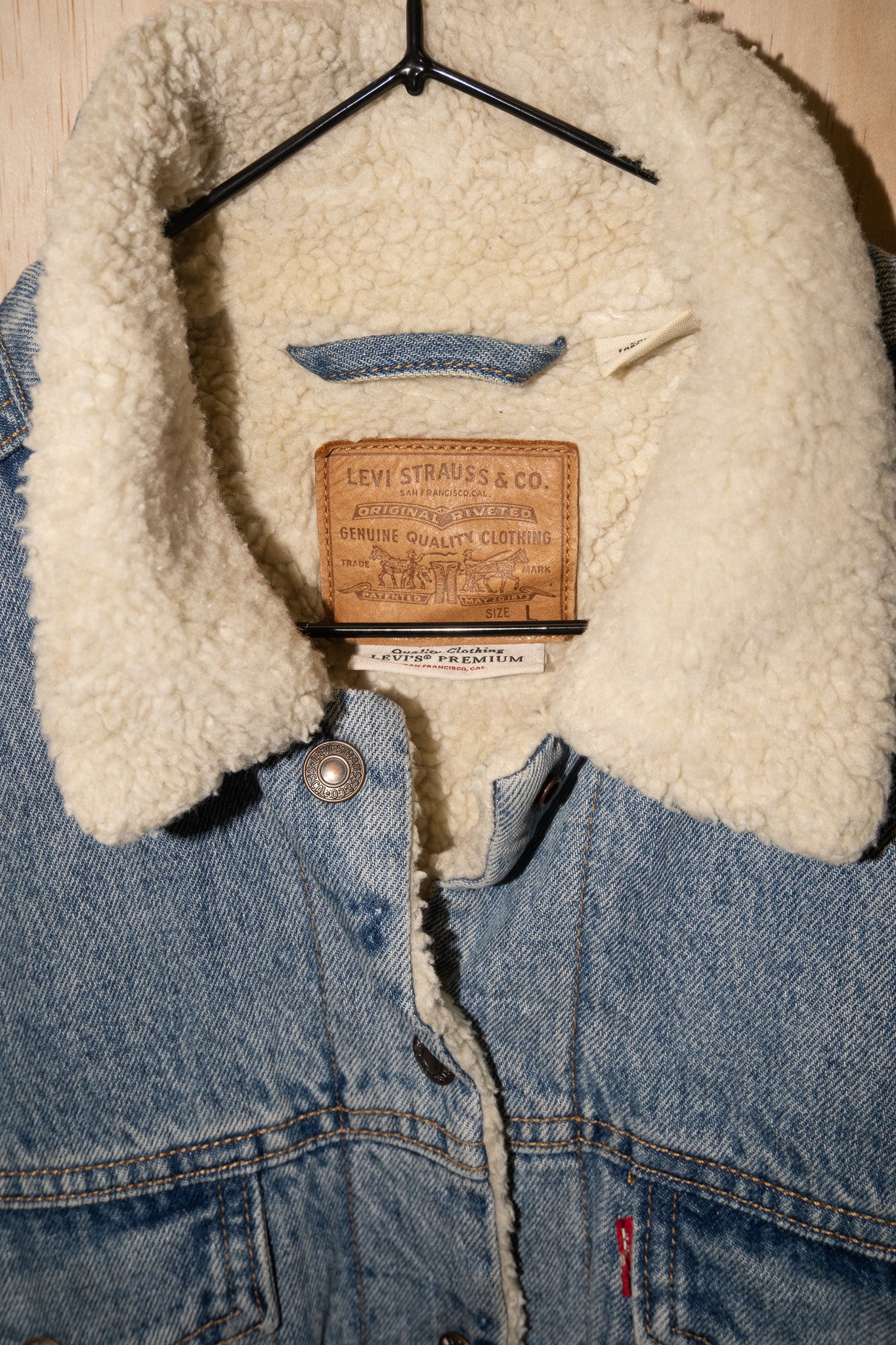 Levis Sherpa Jacket XXL priced per piece
