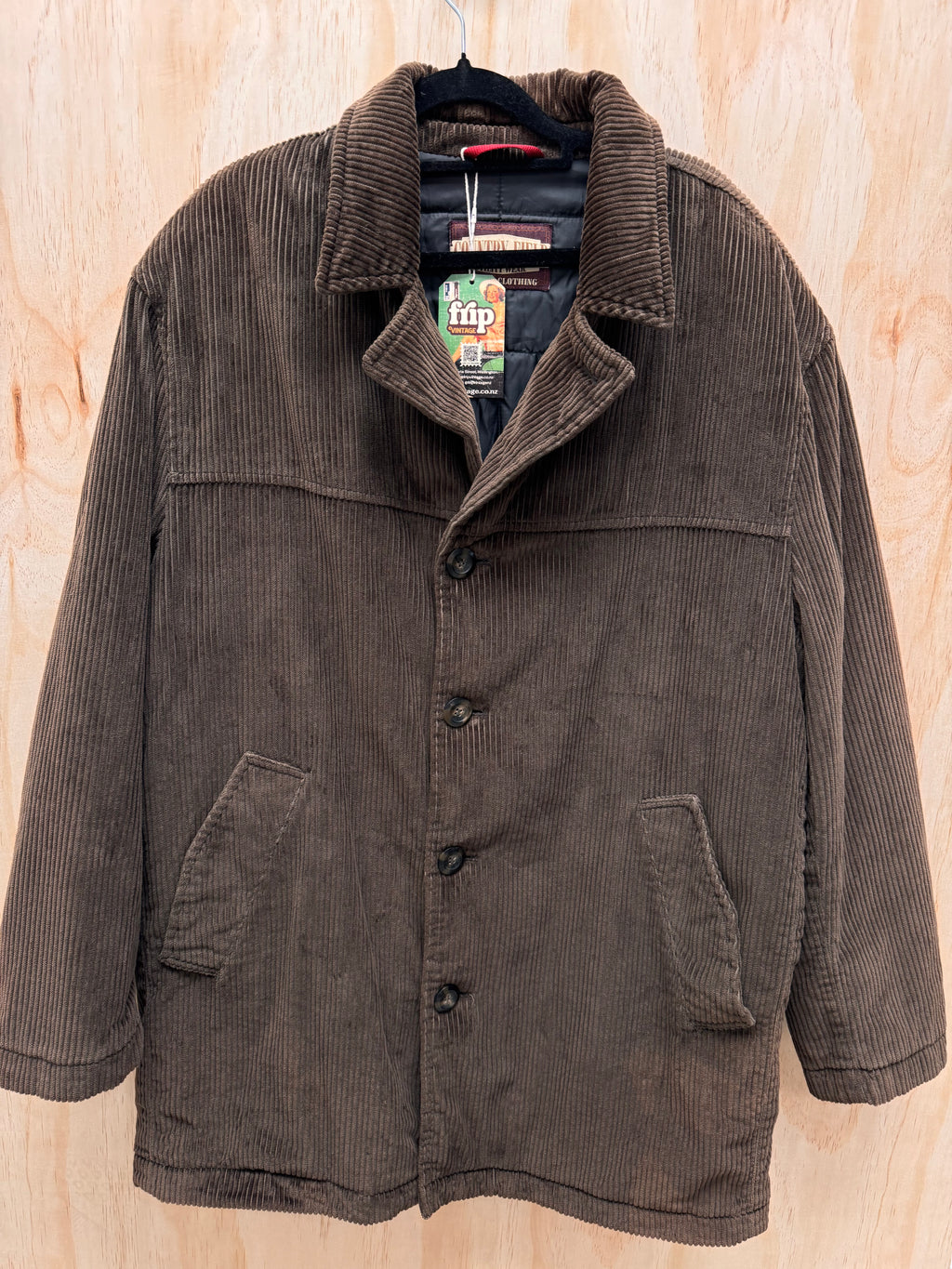 Padded Corduroy Jacket - Country Field - EU52