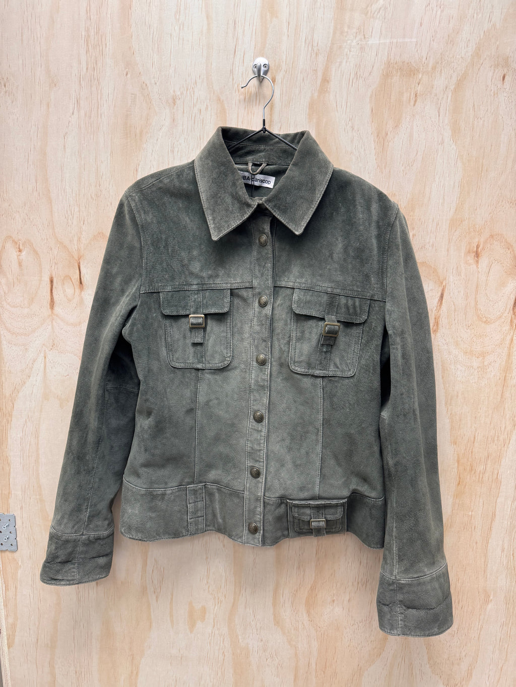 Suede Bomber Jacket - BiBA + pariscop - EU40
