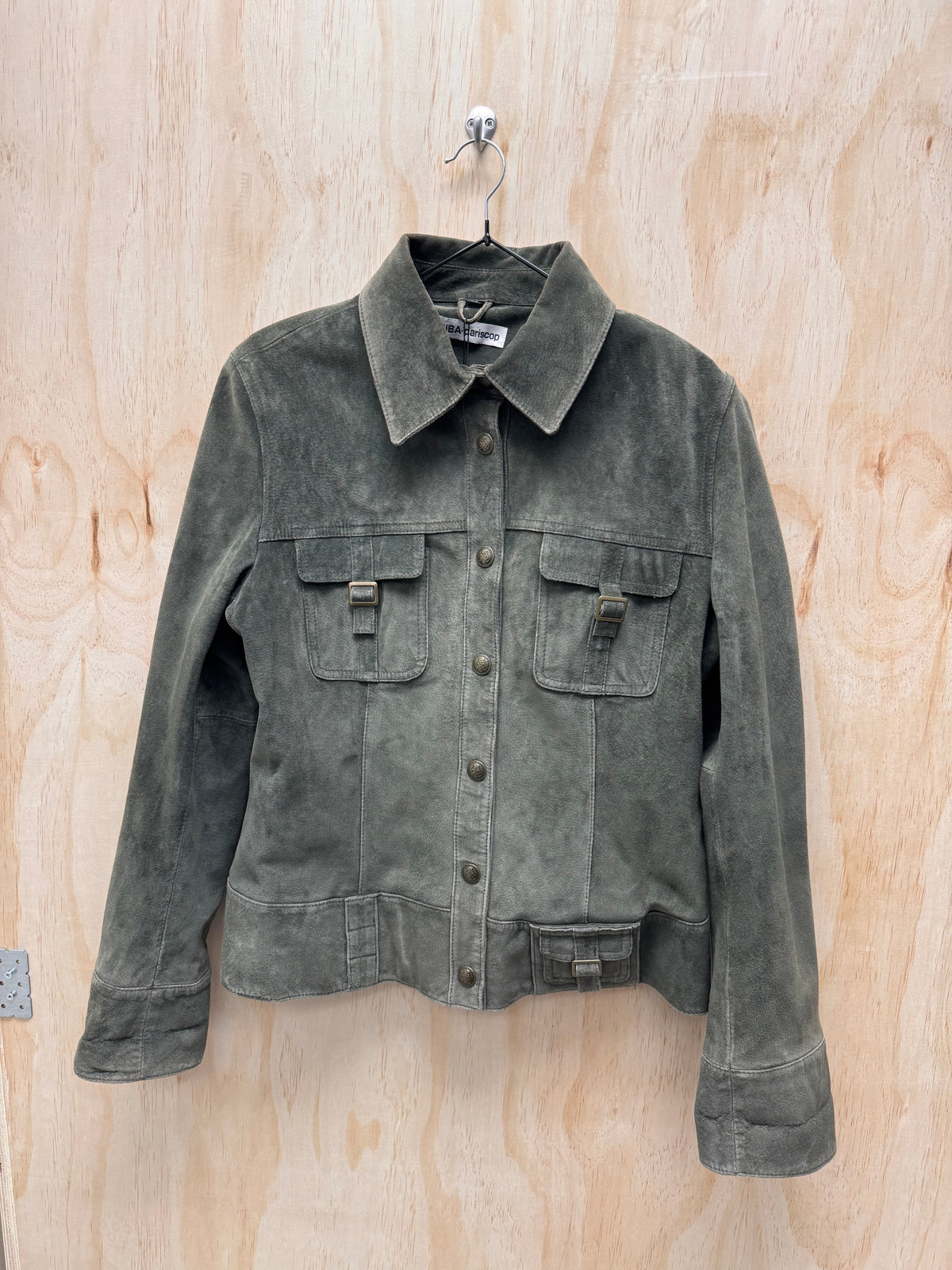 Suede Bomber Jacket - BiBA + pariscop - EU40
