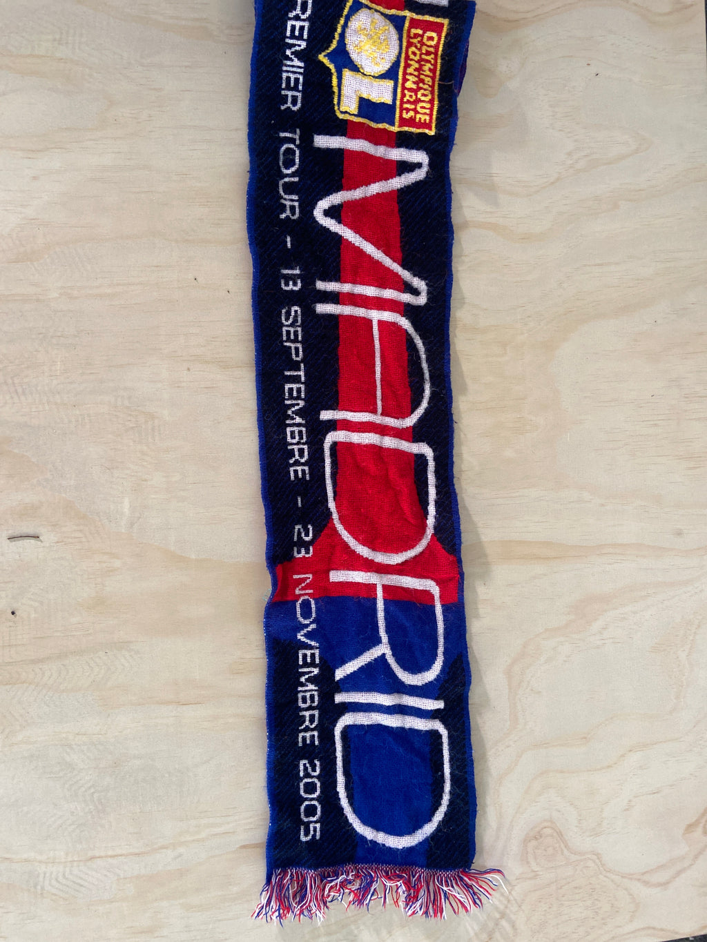 Sports Scarf - Olympique Lyonnais Coupe DEurope 2005-2006 Premier Tour