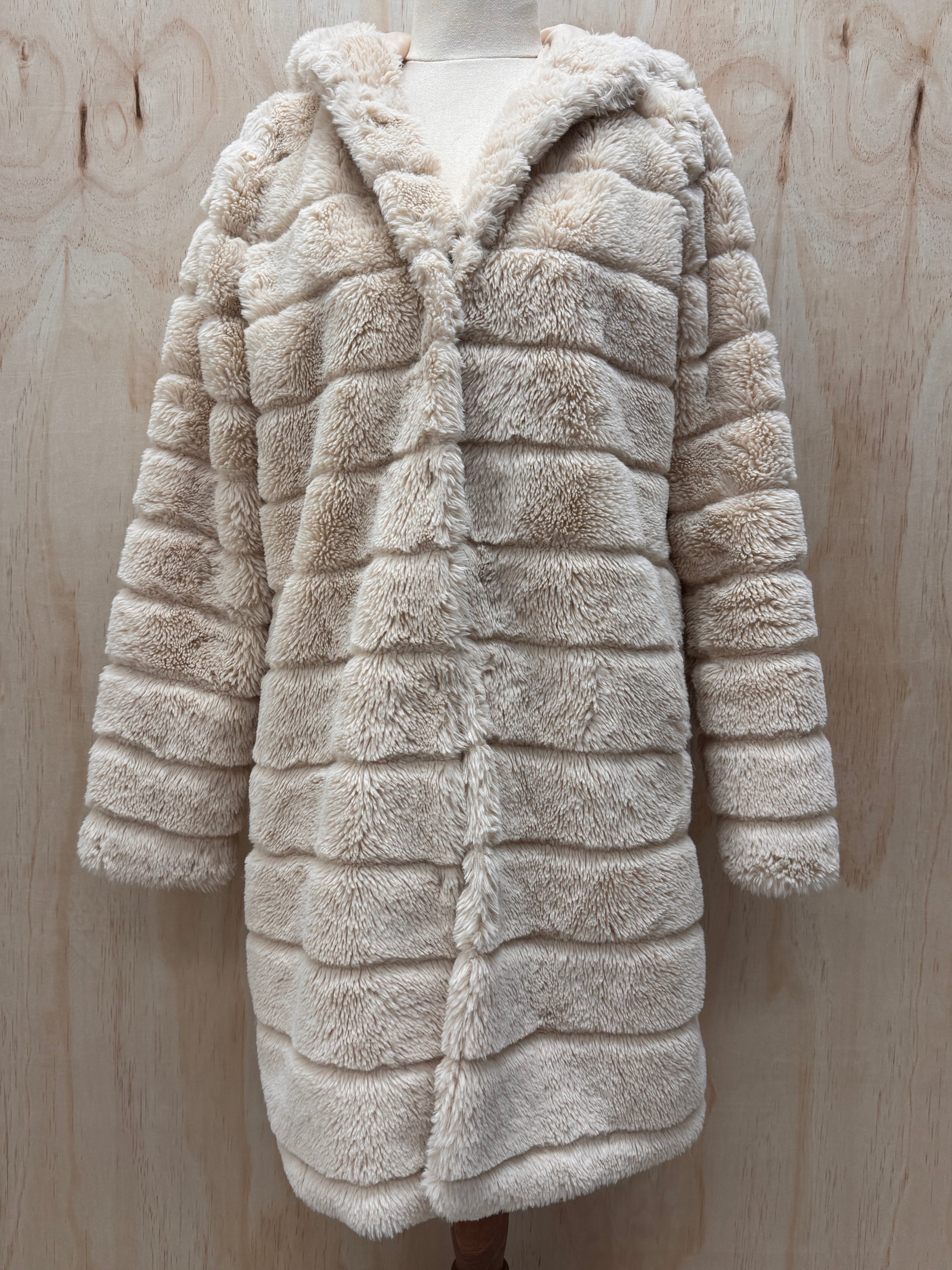 Faux Fur Jacket - Amisu - EU36 US6