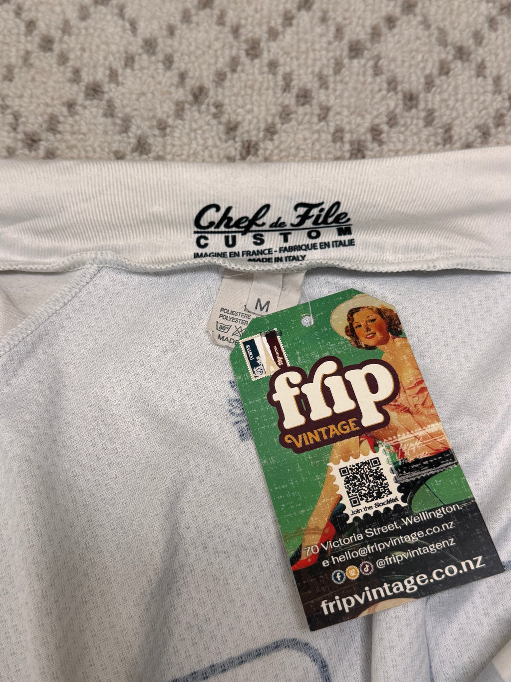 Cycling Shirt - Team Lyon 7 - Made in Italy - Size M