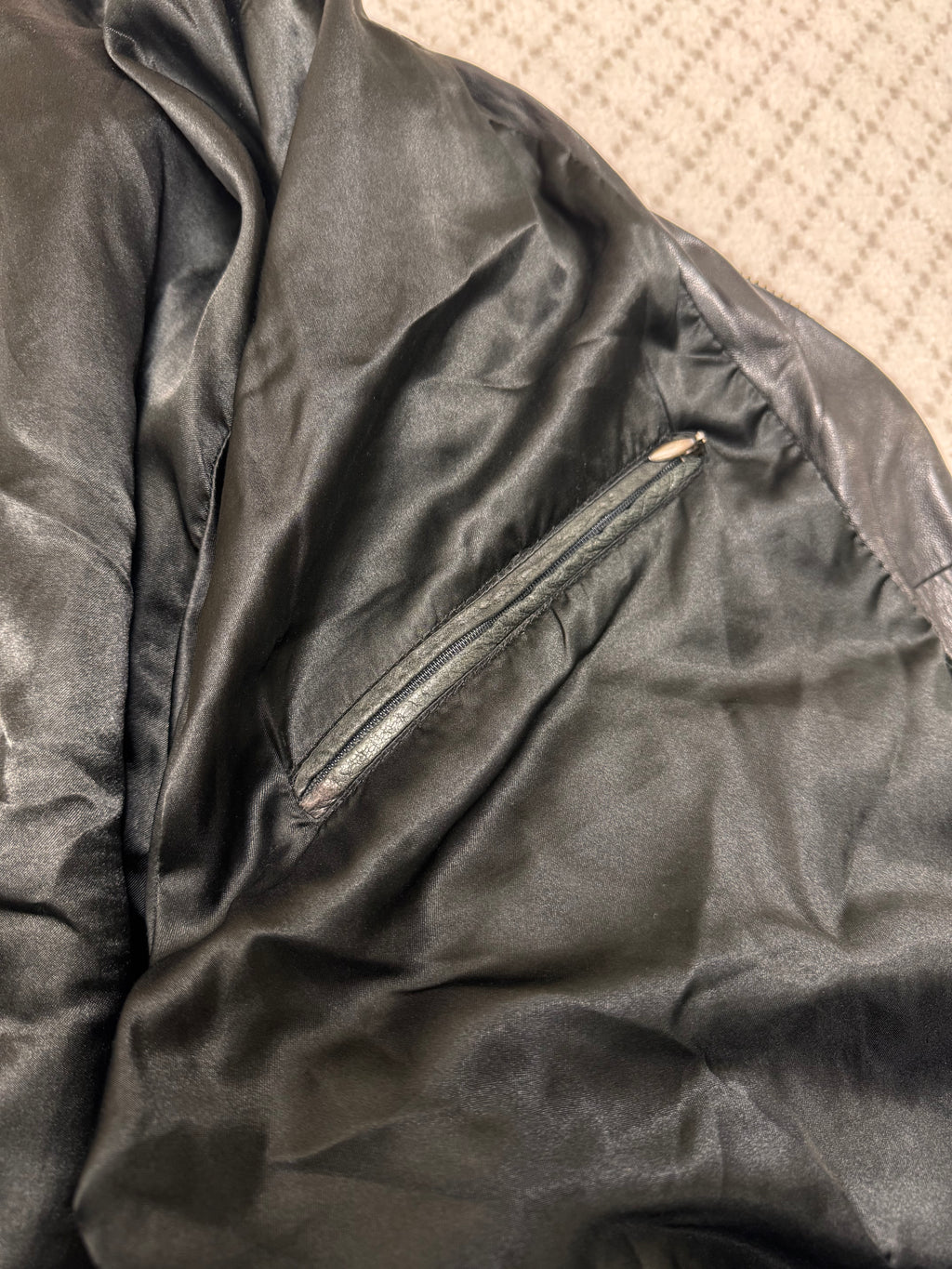 Lambs leather bomber jacket -Rosner - EU52