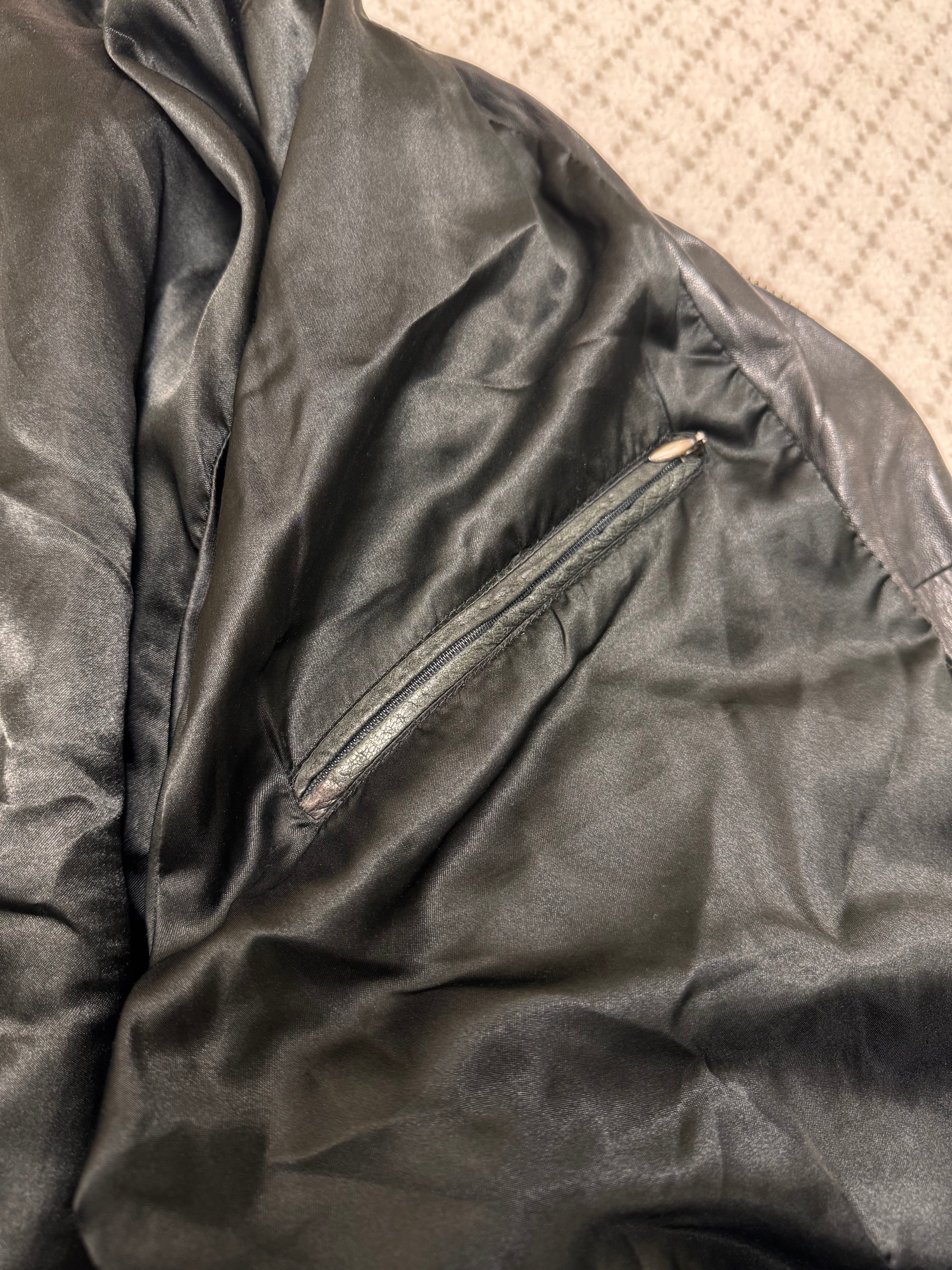 Lambs leather bomber jacket -Rosner - EU52