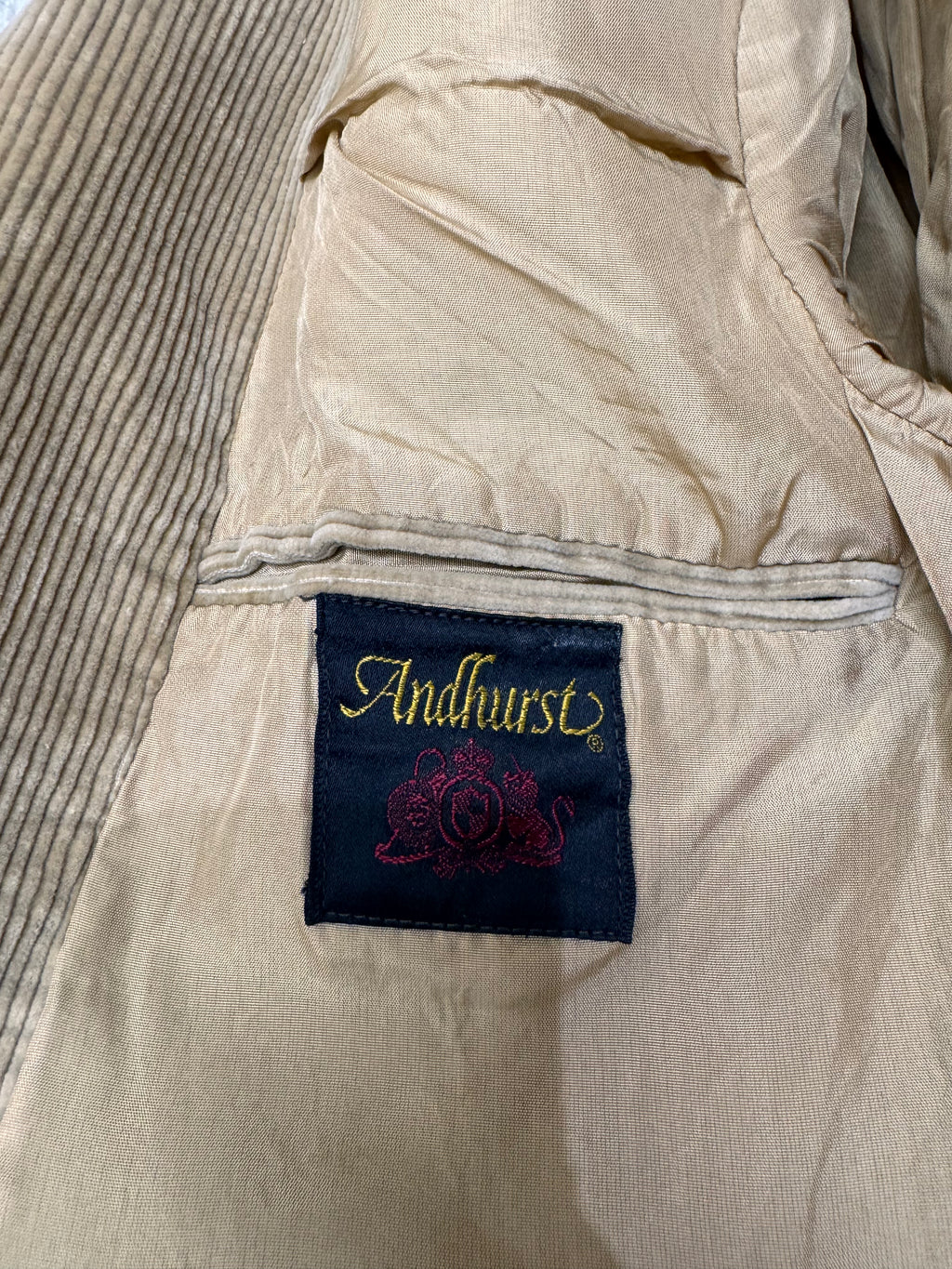 Corduroy Jacket - Andhurst - Made in Yugoslavia