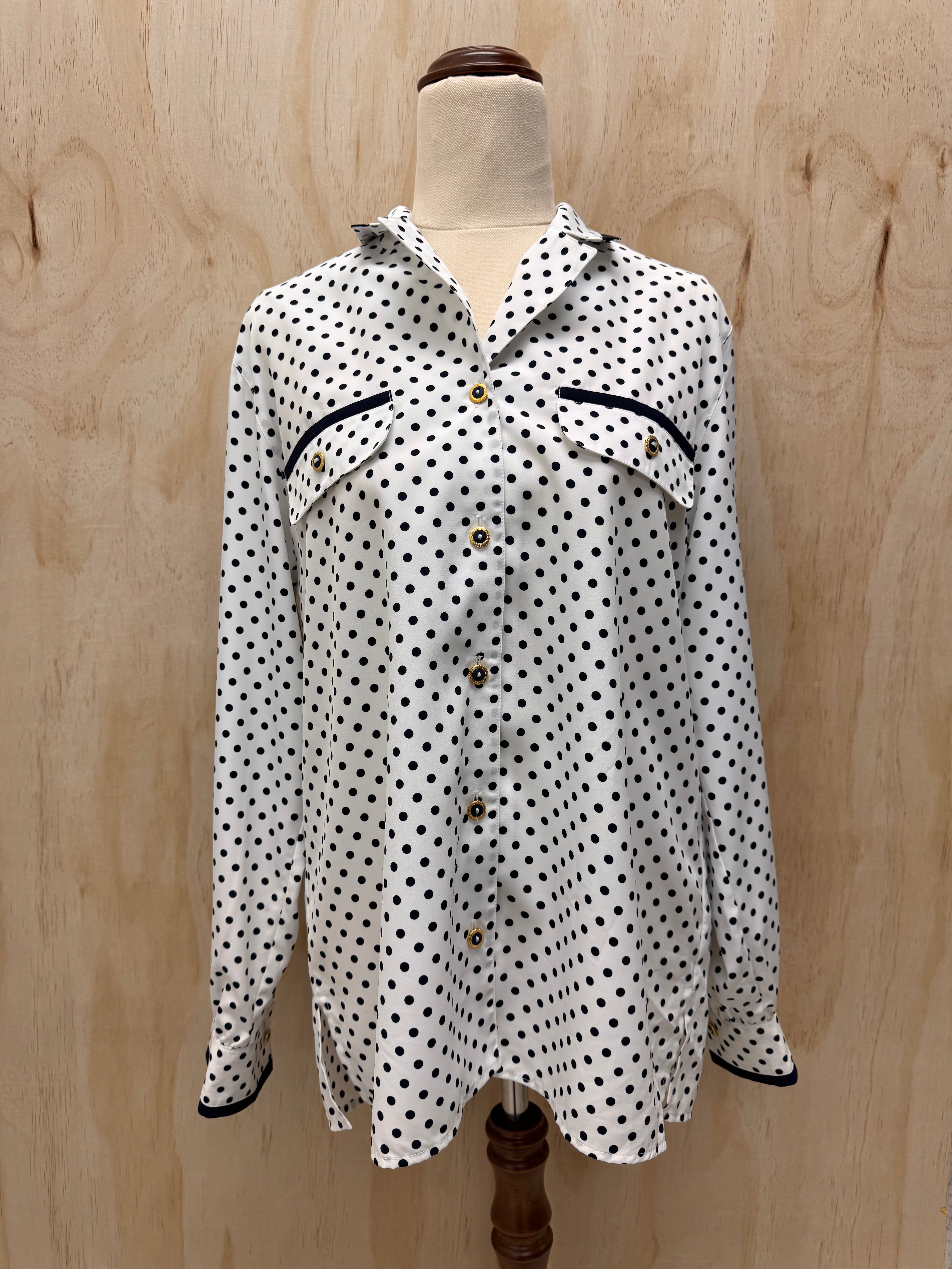 Polka dot blouses - Larissa - M to L fit