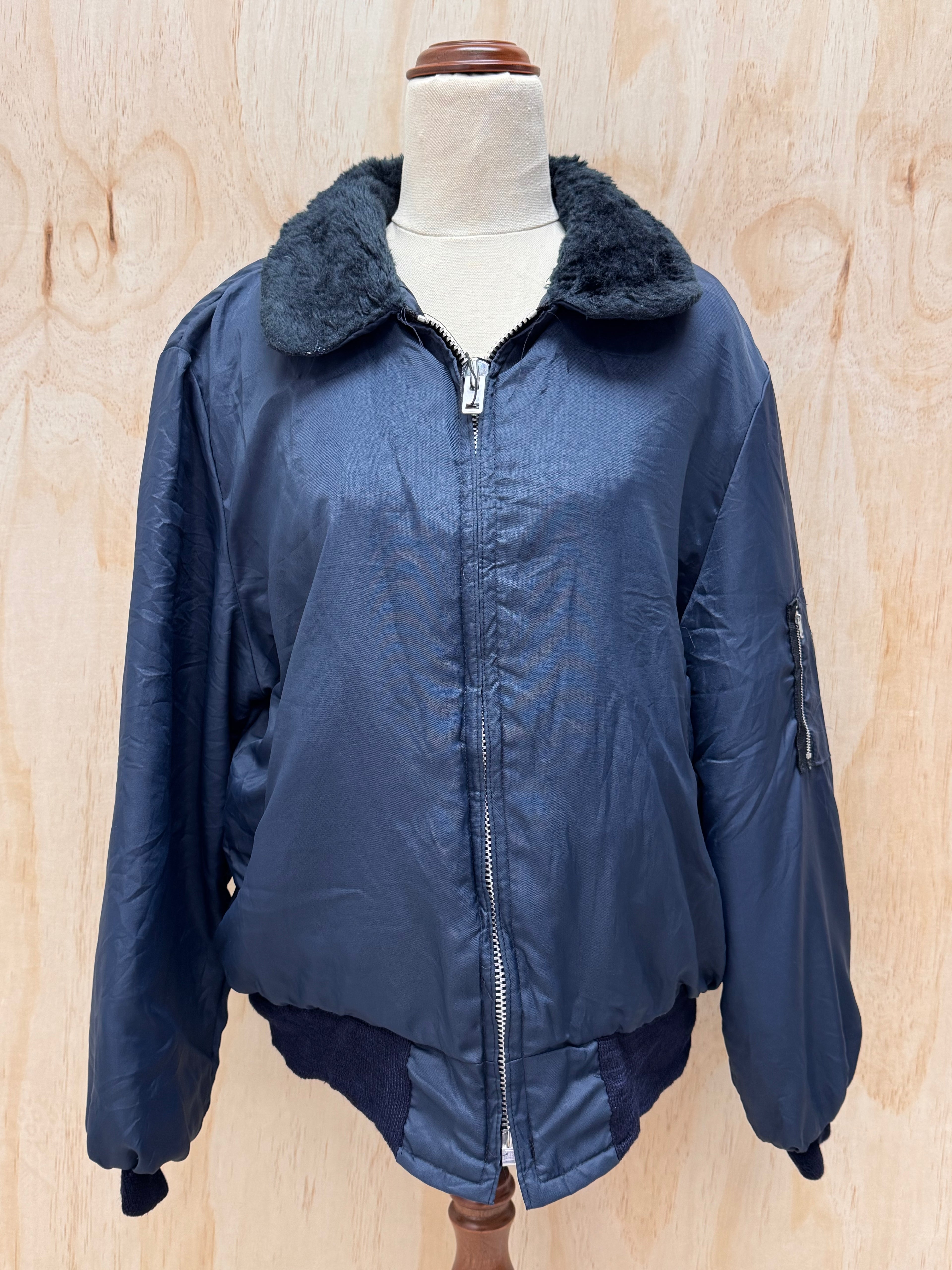 Vintage Nylon Bomber Jacket - John Blair