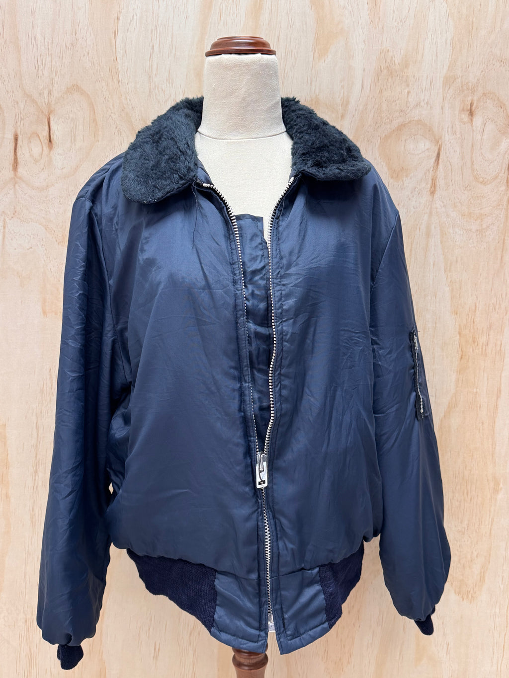 Vintage Nylon Bomber Jacket - John Blair