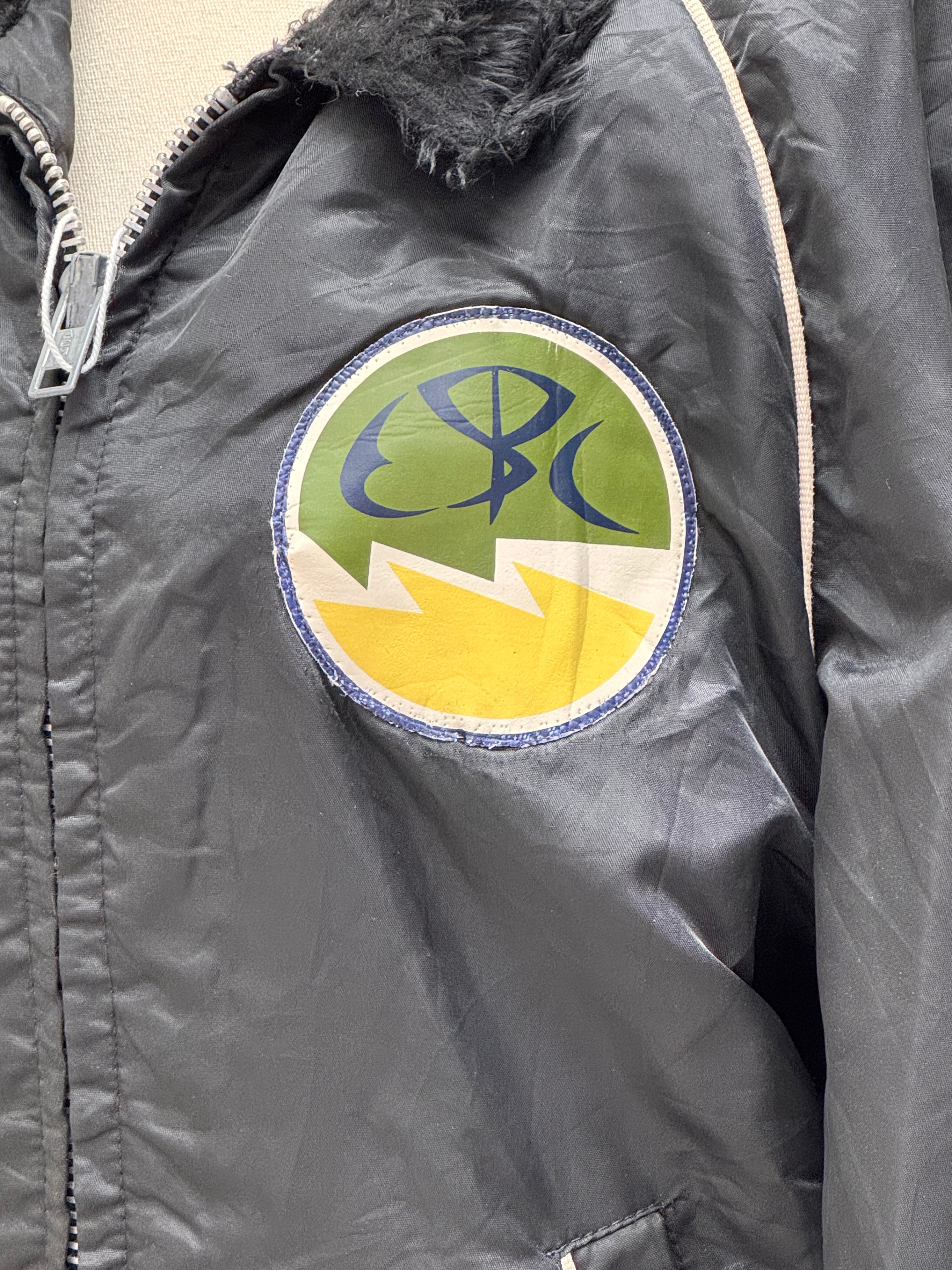 Vintage Nylon Bomber Jacket - Leader brand of Quebec - XS